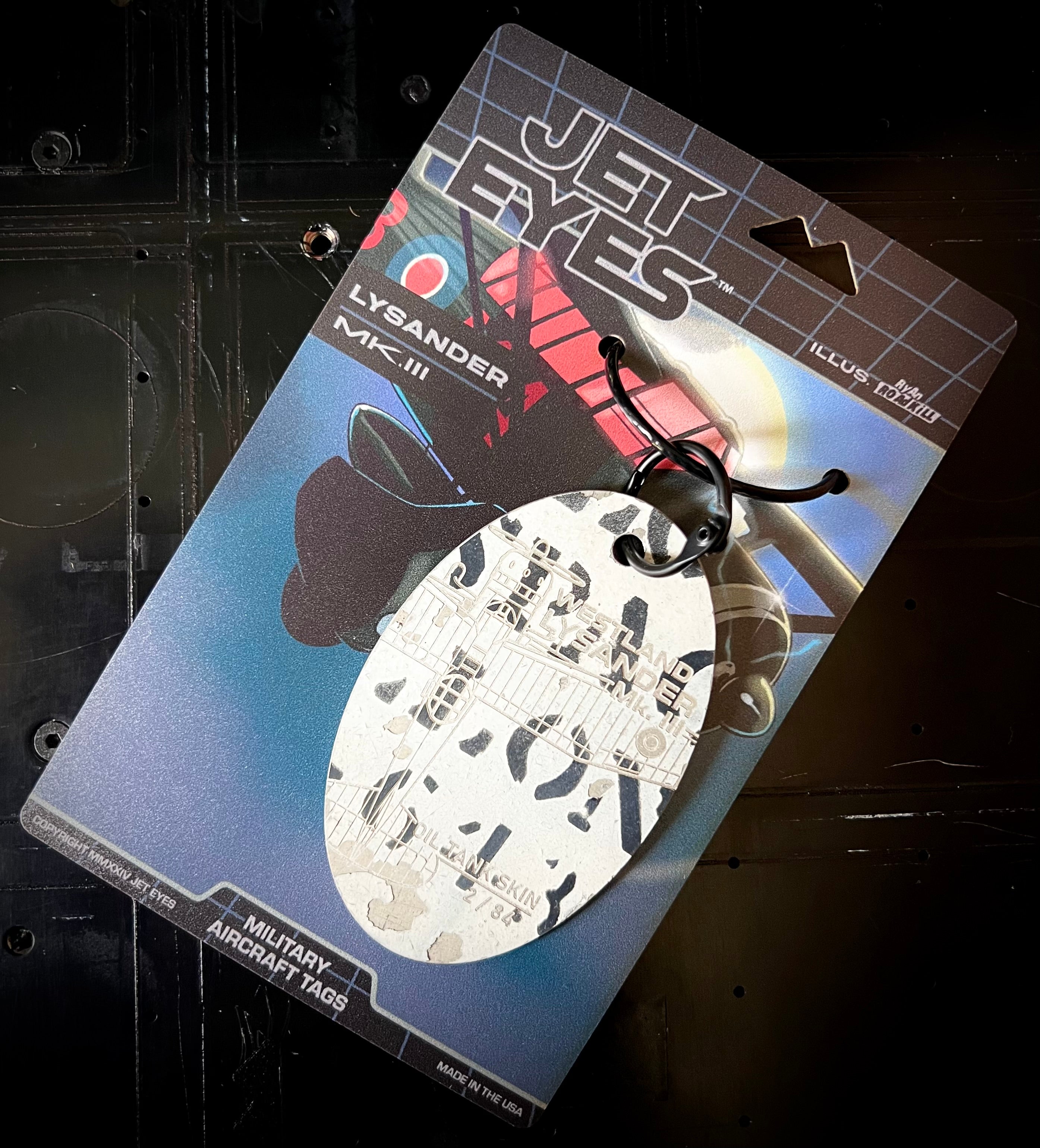 Westland Lysander Mk.III Oil Tank Skin Tag image 0