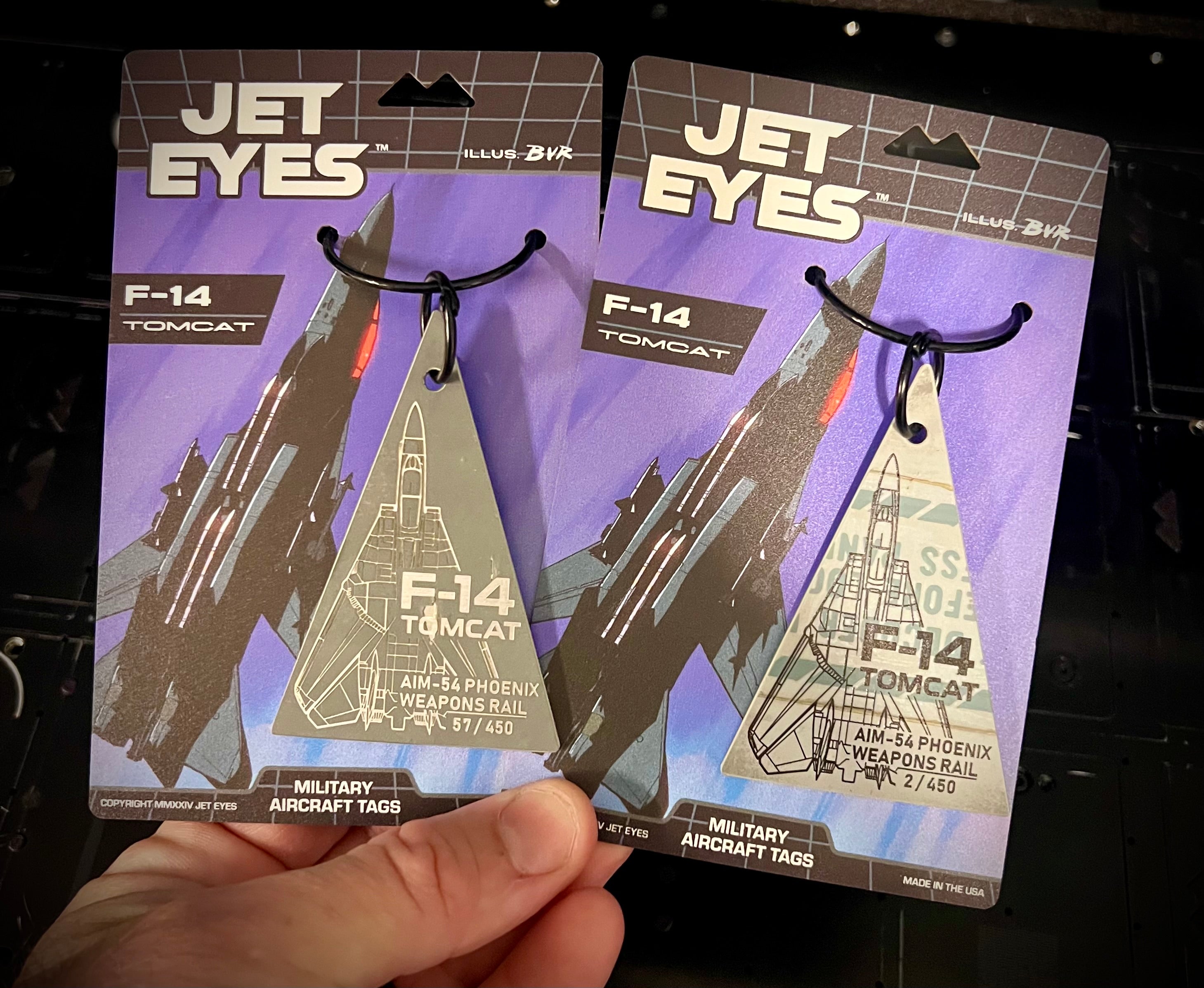 F-14 Tomcat AIM-54 Phoenix Weapons Rail Tag image 2