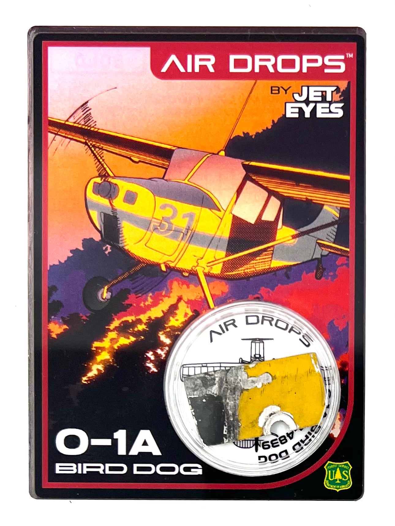 Air Drops SOLO O-1A Bird Dog S/N 51-4839 Fuselage Skin image 0