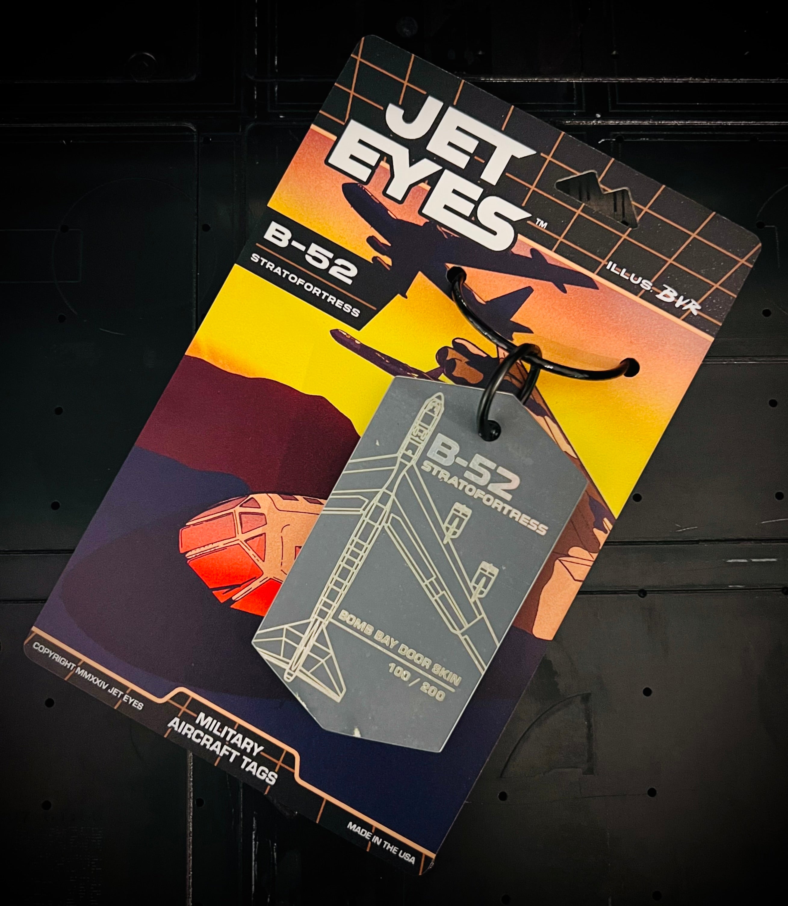 B-52 Stratofortress Bomb Bay Door Tag image 0