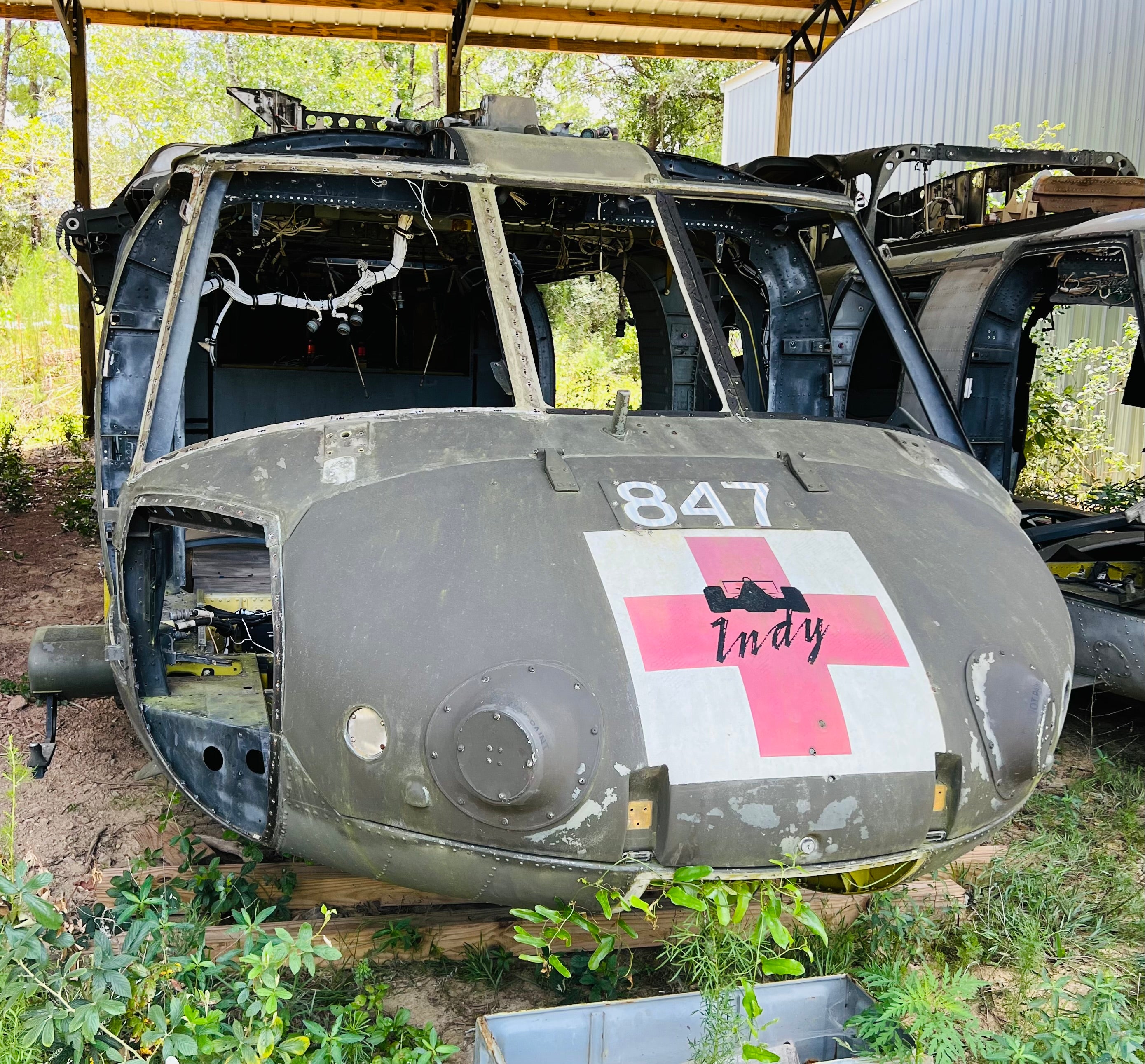 UH-60A Black Hawk 83-23847 Rear Cabin Door Tag image 3