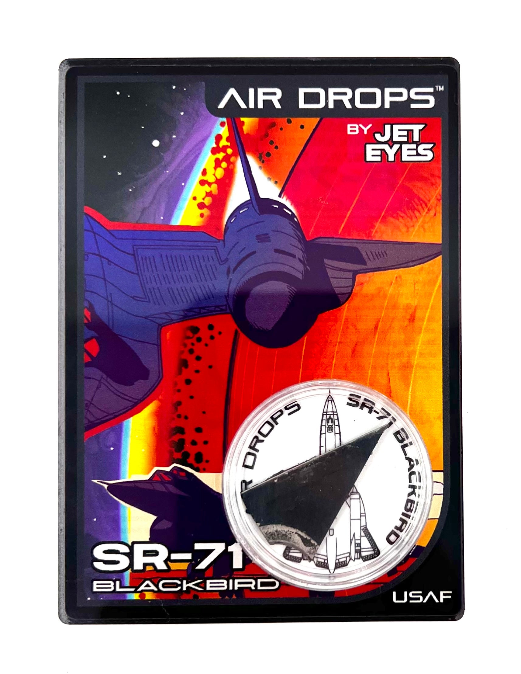 Air Drops Series 1 SR-71 Blackbird Pie Panel image 0