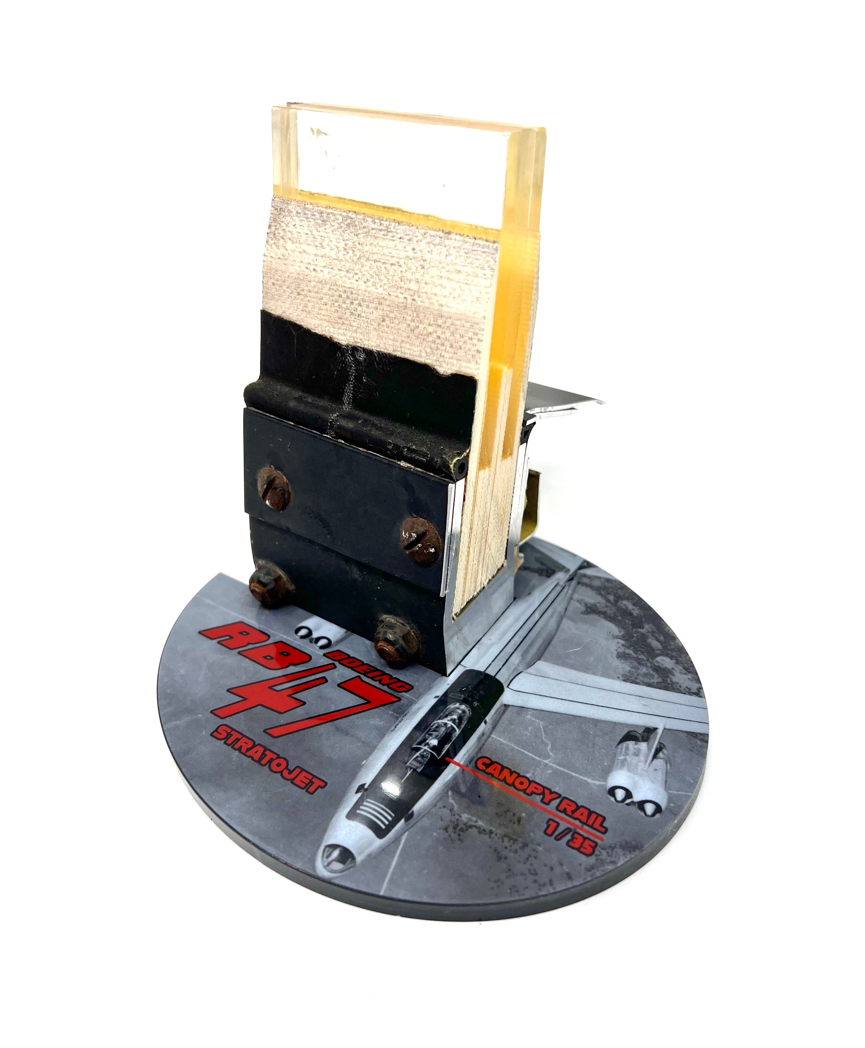 RB-47H Stratojet Canopy Rail Cross Section image 0