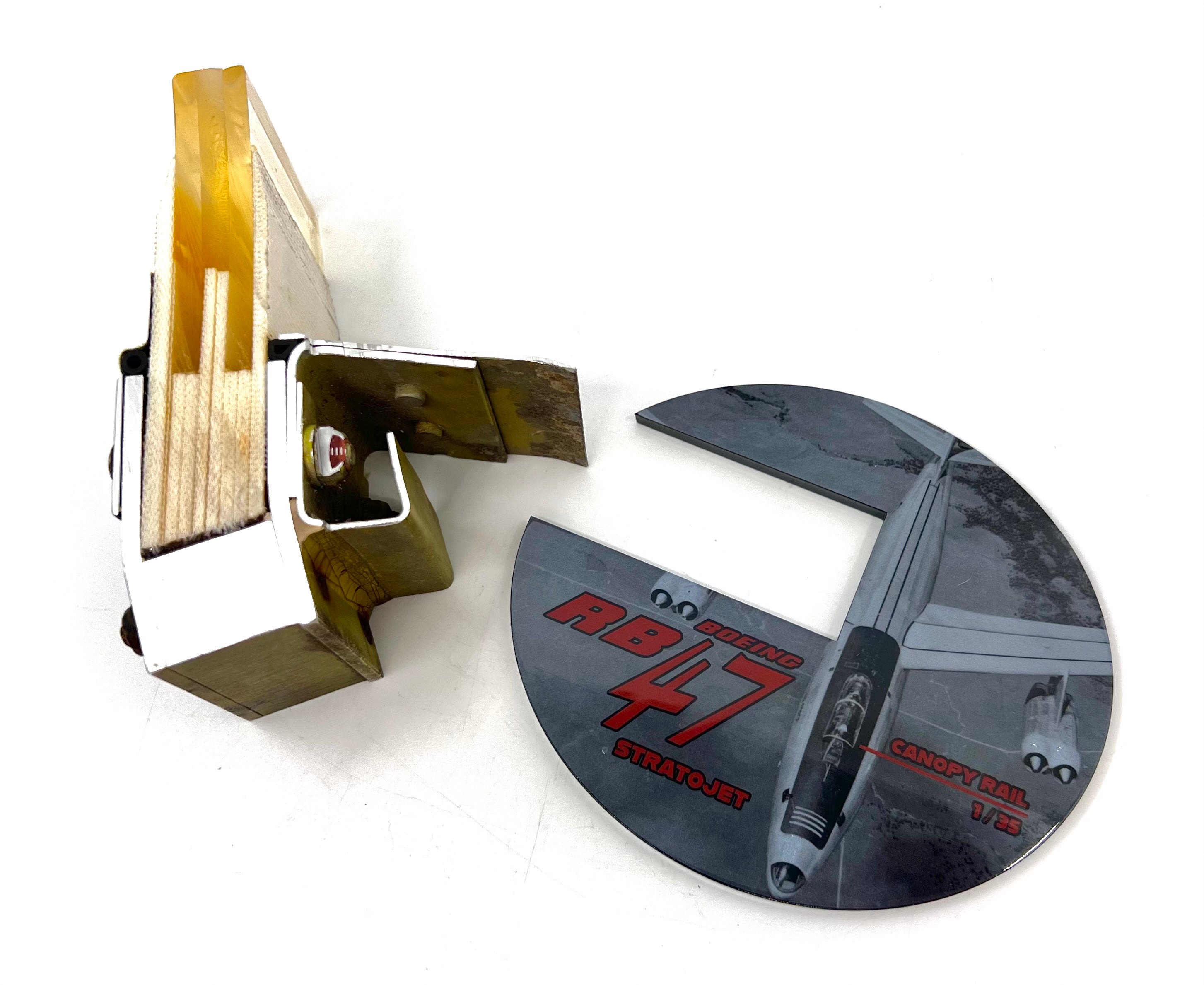 RB-47H Stratojet Canopy Rail Cross Section image 1