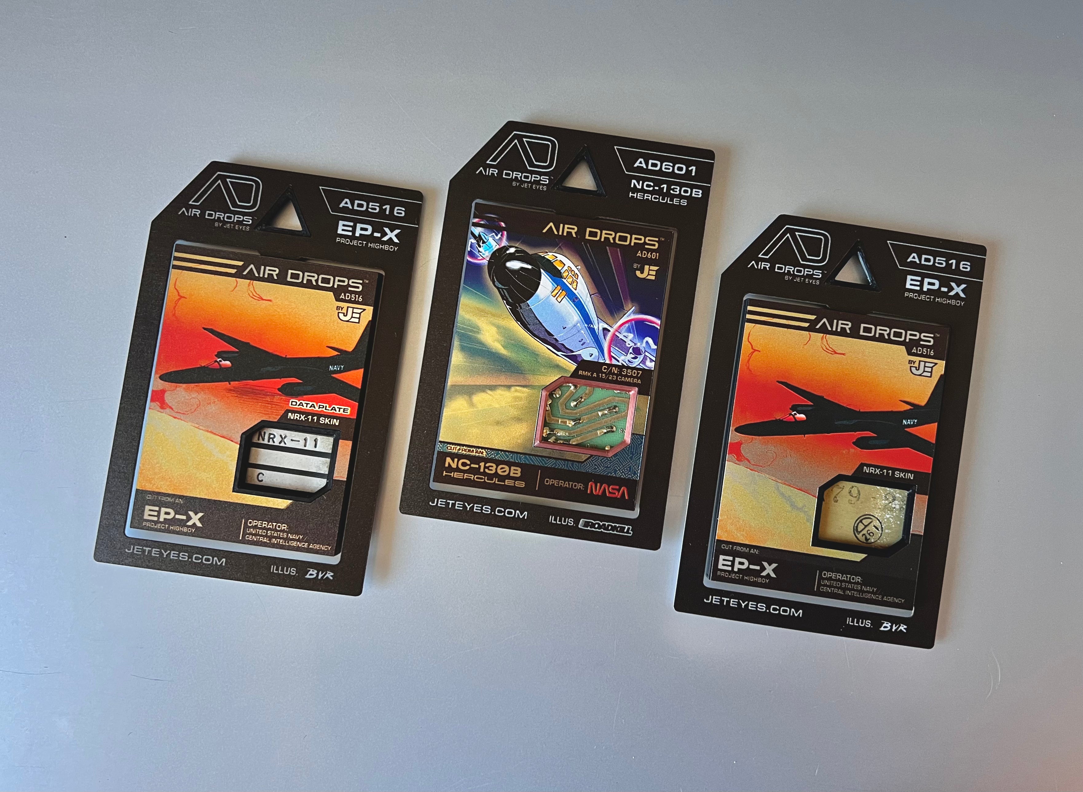 Air Drops AD516: EP-X + AD601: NC-130B Hercules