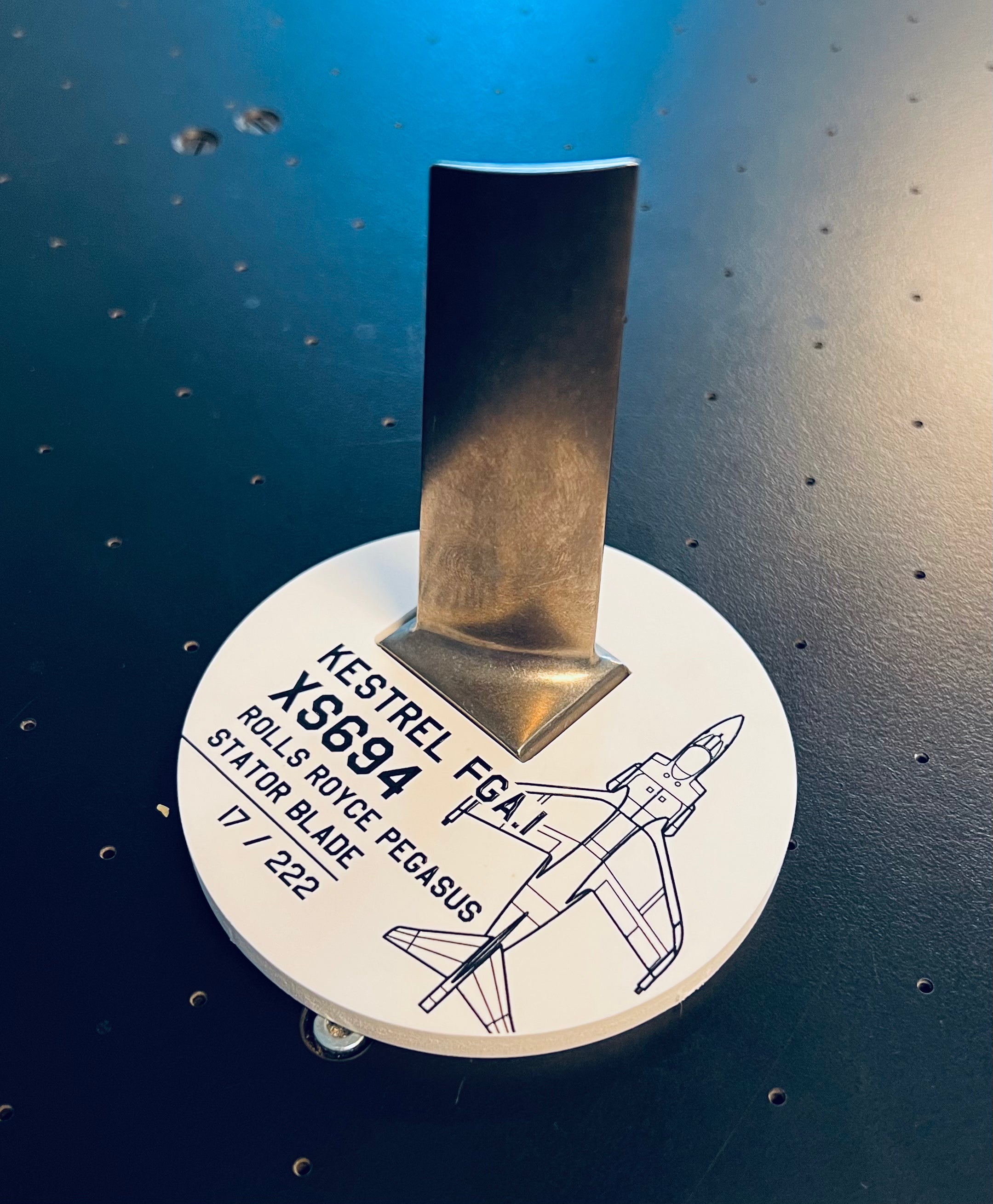 Kestrel FGA.1 XS694 Engine Stator Blade