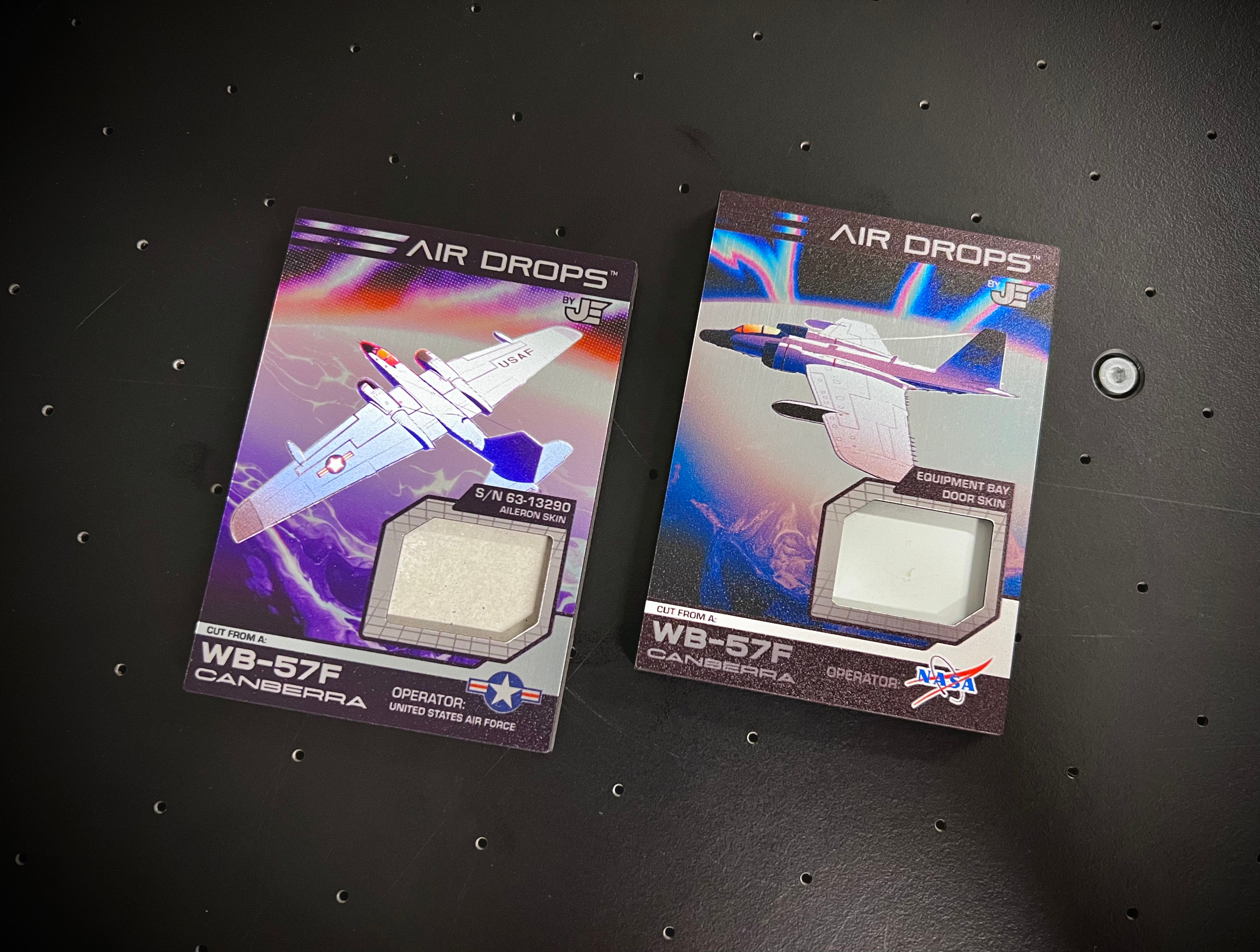 The WB-57F Canberras (AD415 + AD416)