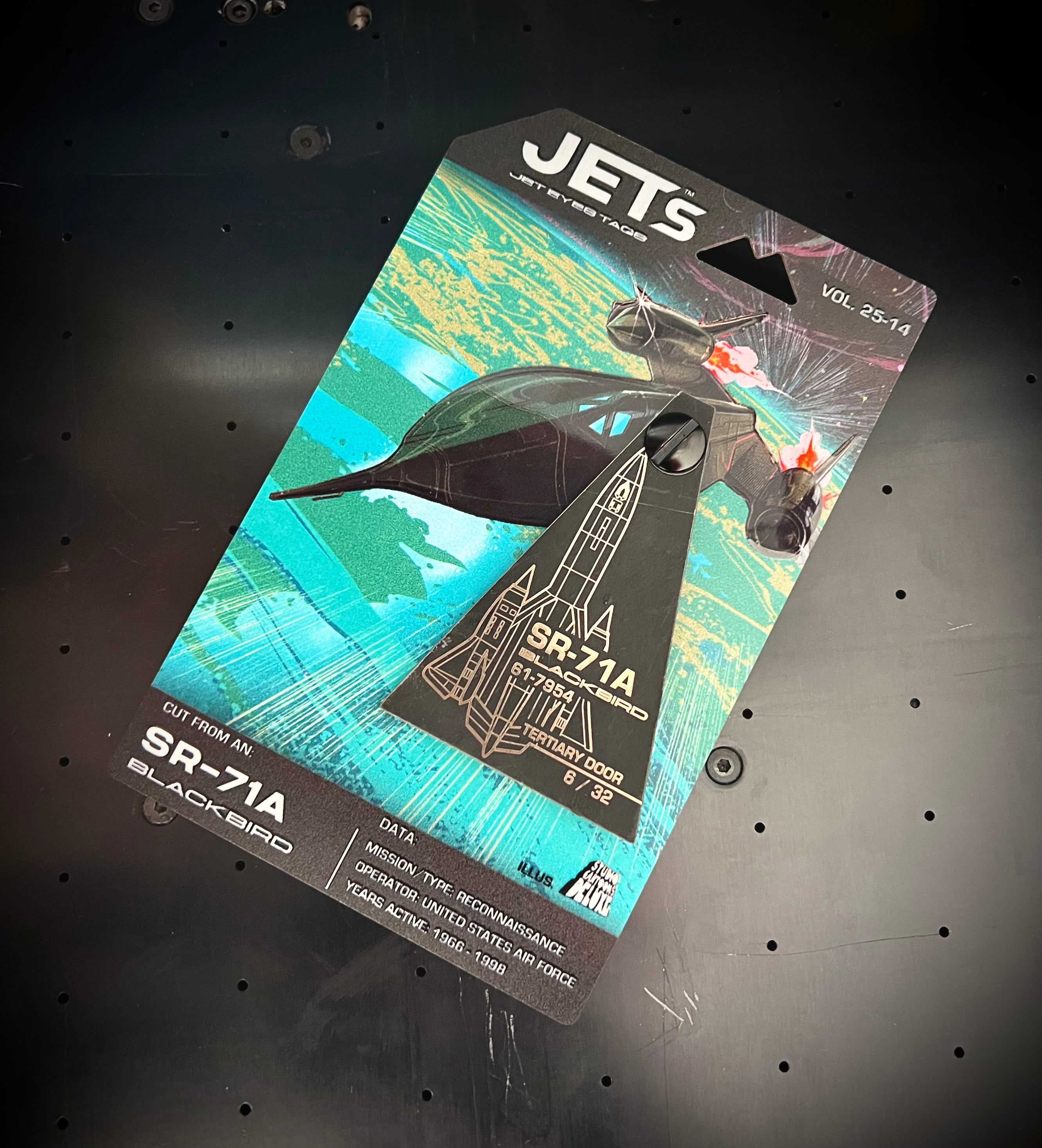JETs Vol. 25-14: SR-71A Blackbird S/N 61-7954 - SUPER CUSTOM ORDERS ONLY