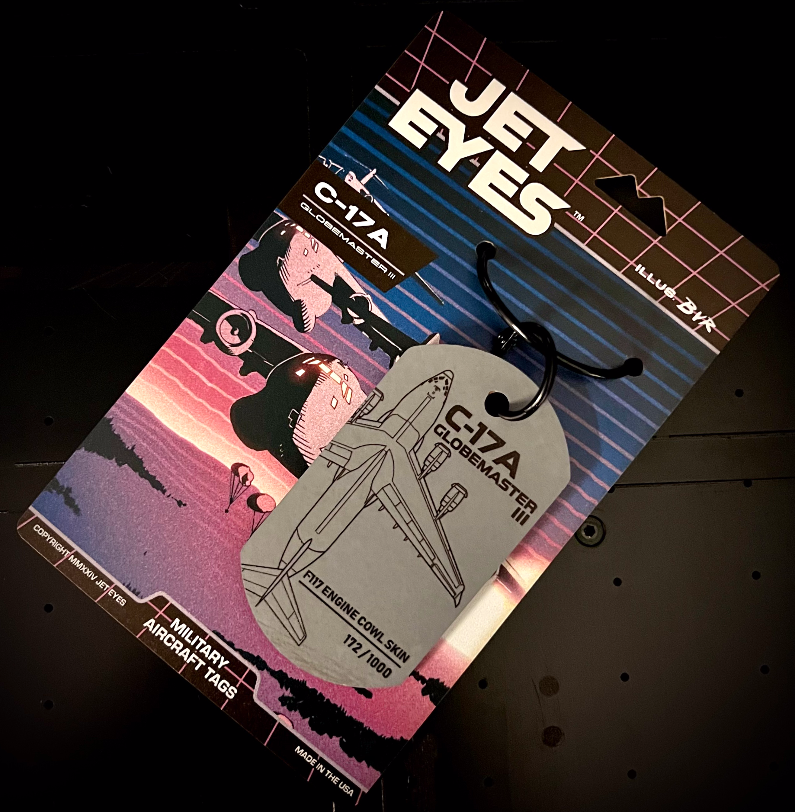 C-17A Globemaster III Engine Cowl Tag image 0