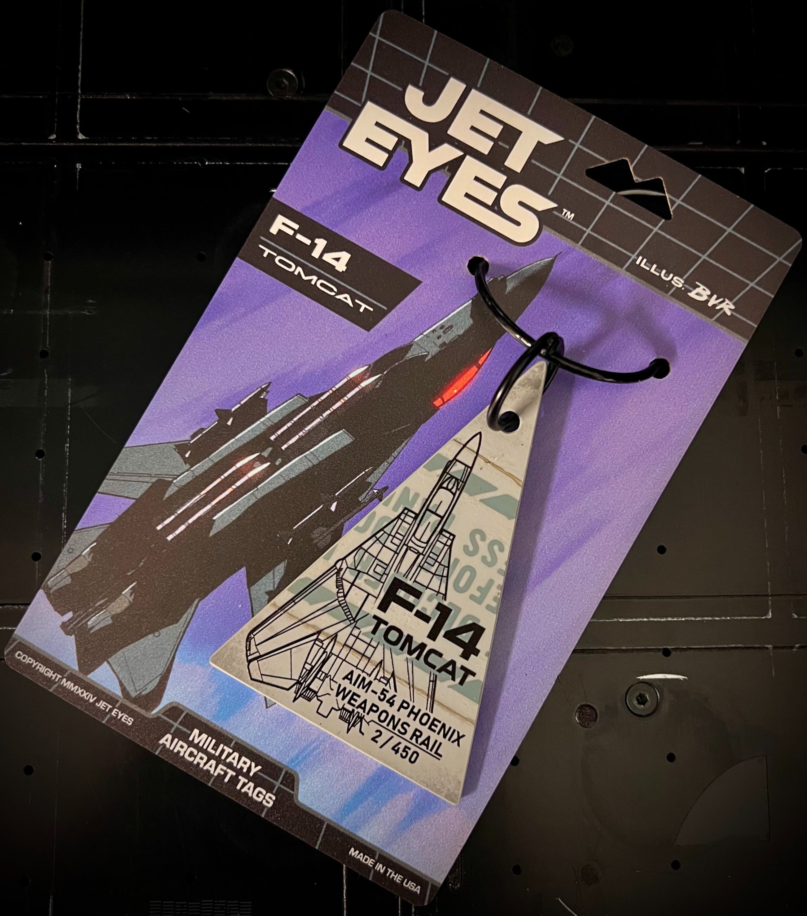 F-14 Tomcat AIM-54 Phoenix Weapons Rail Tag image 0