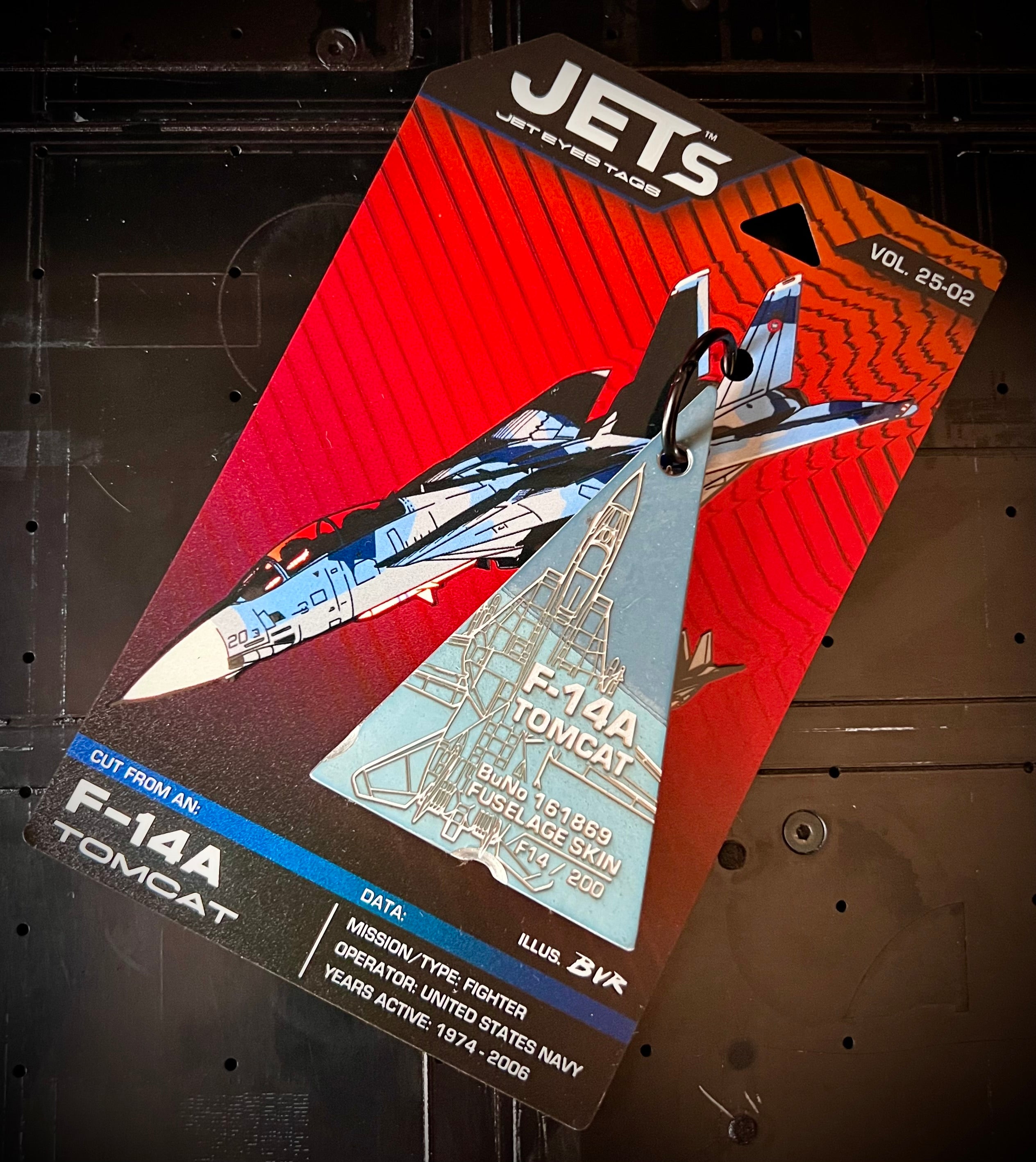 JETs Vol. 25-02: F-14A Tomcat BuNo 161869 Fuselage Skin image 0