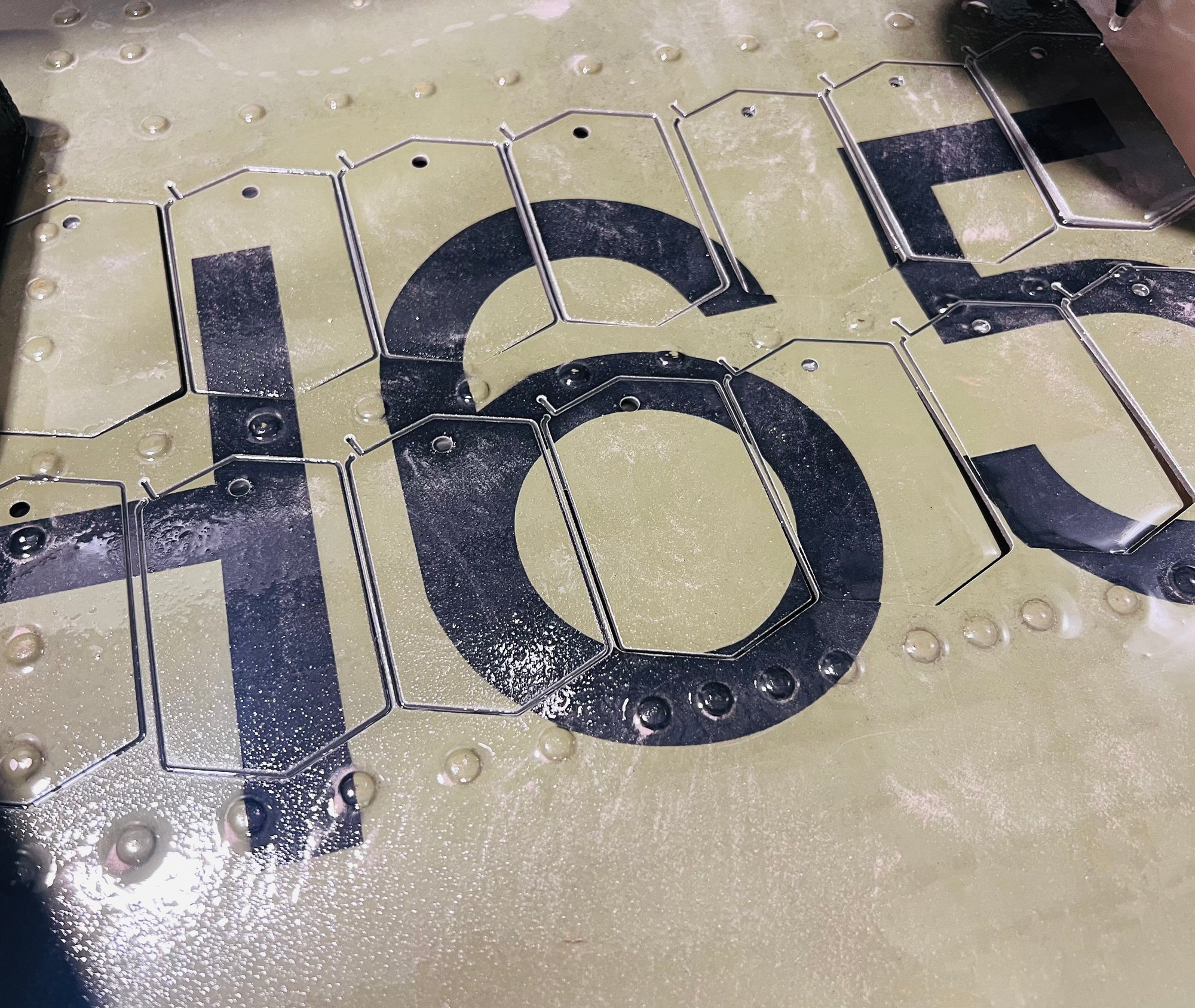 Harrier T10 ZH655 Fuselage Skin Tag image 9