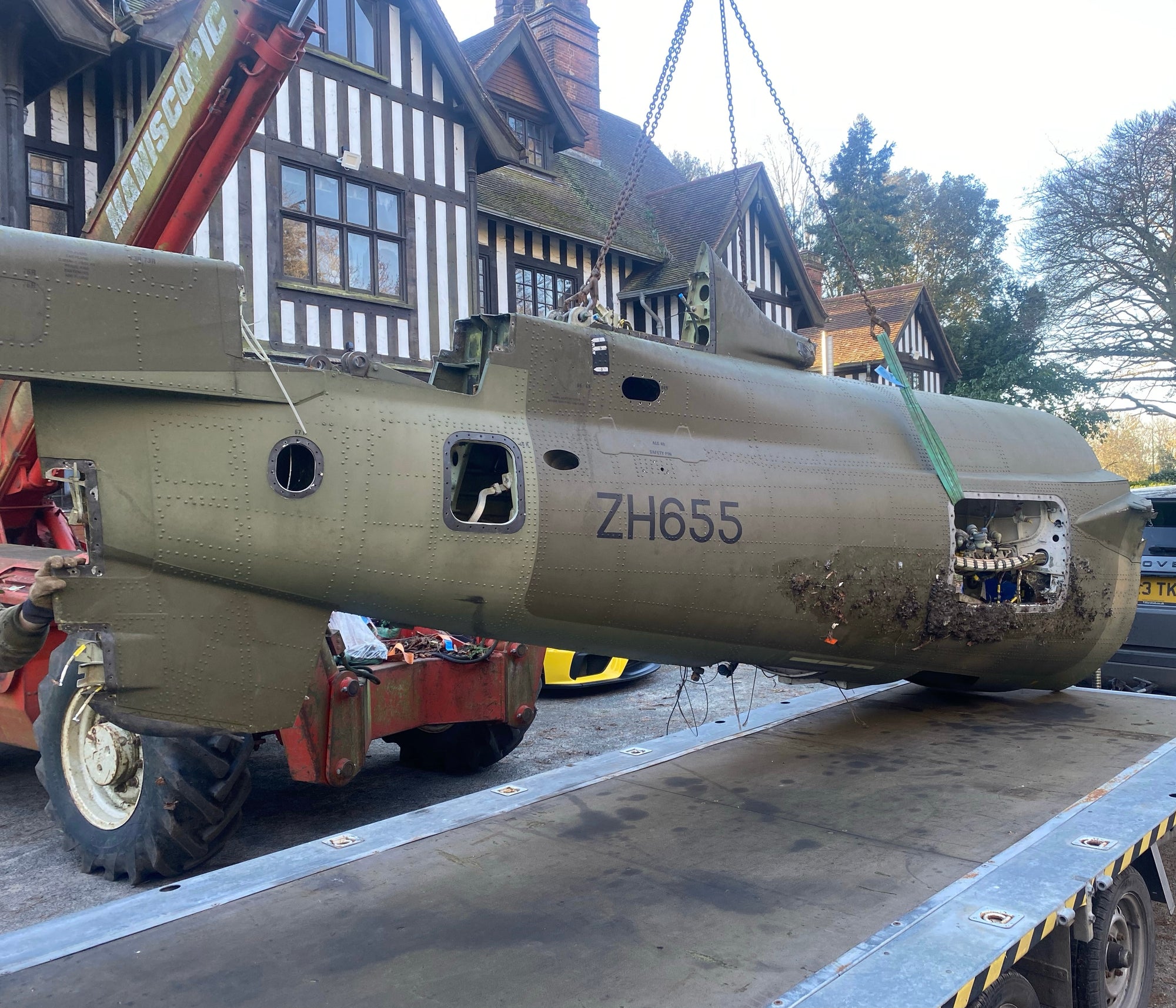 Harrier T10 ZH655 Fuselage Skin Tag image 7