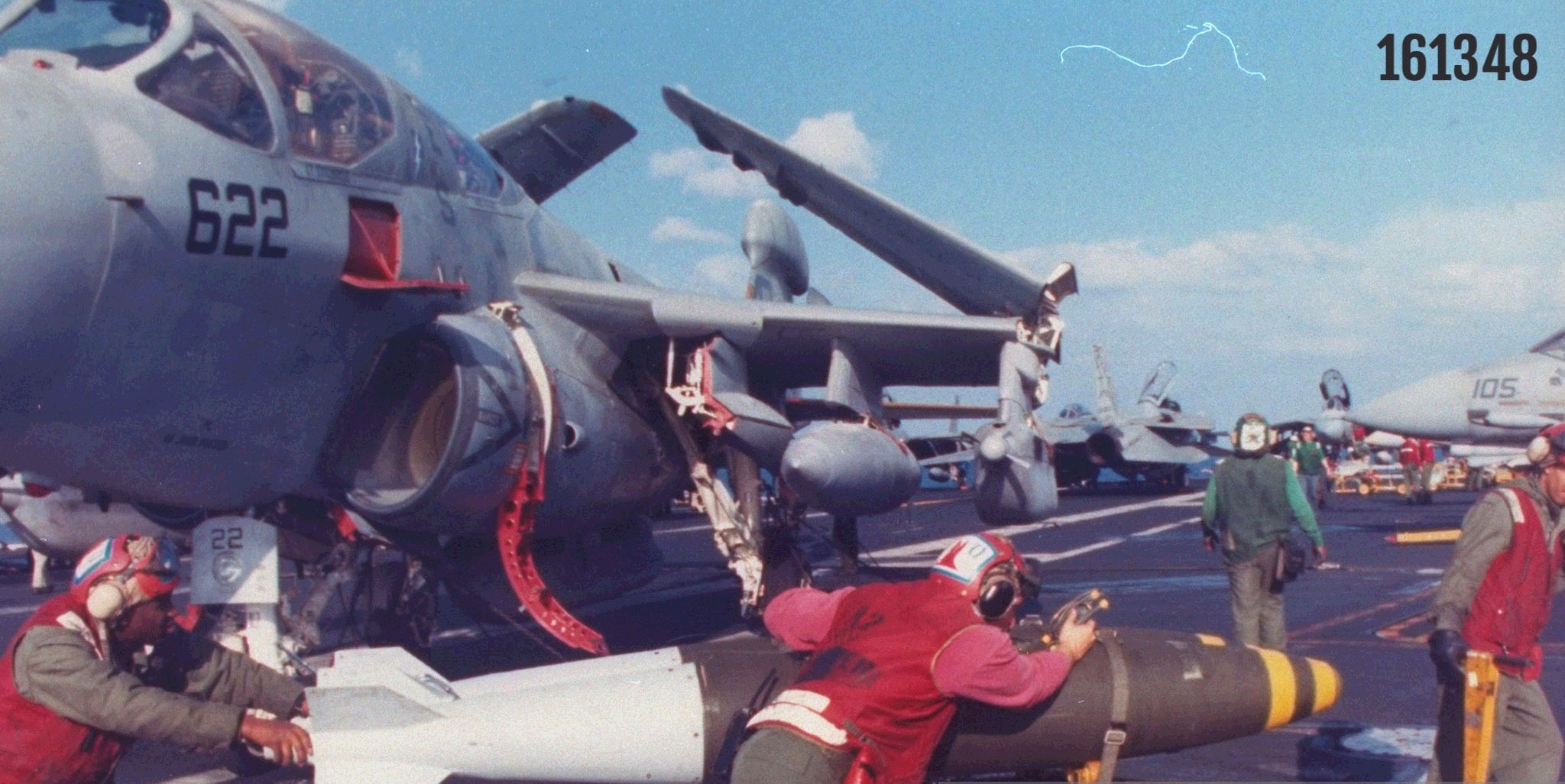 EA-6B Prowler 161348 Speed Brake Tag image 8