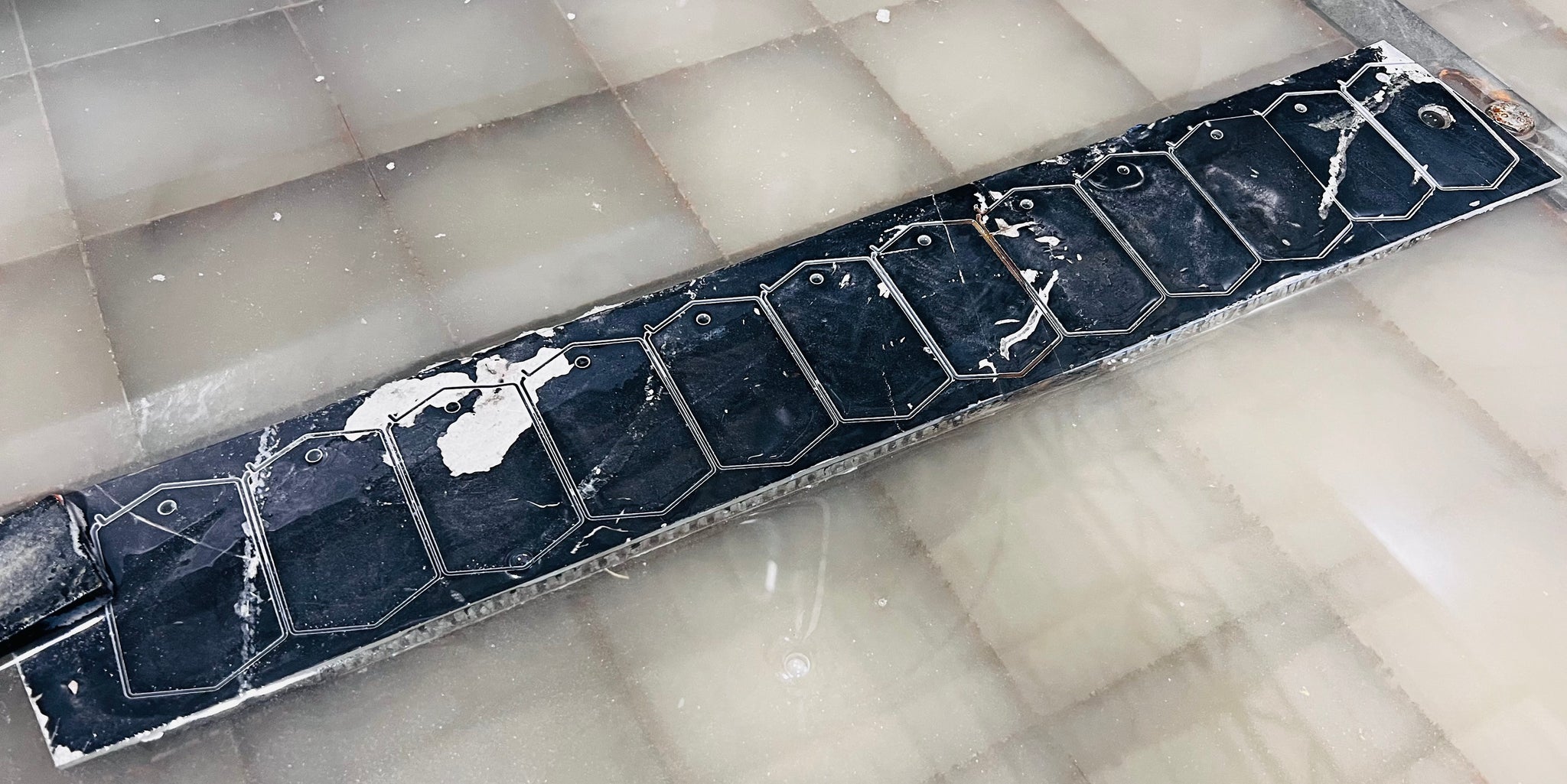 B-58A Hustler 60-1122 Fuselage Skin Tag image 9