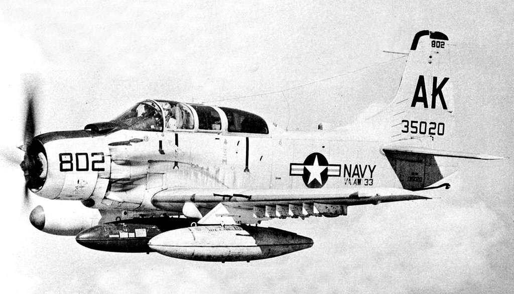 Air Drops SOLO AD-5 Skyraider 133911 Wing Skin image 5