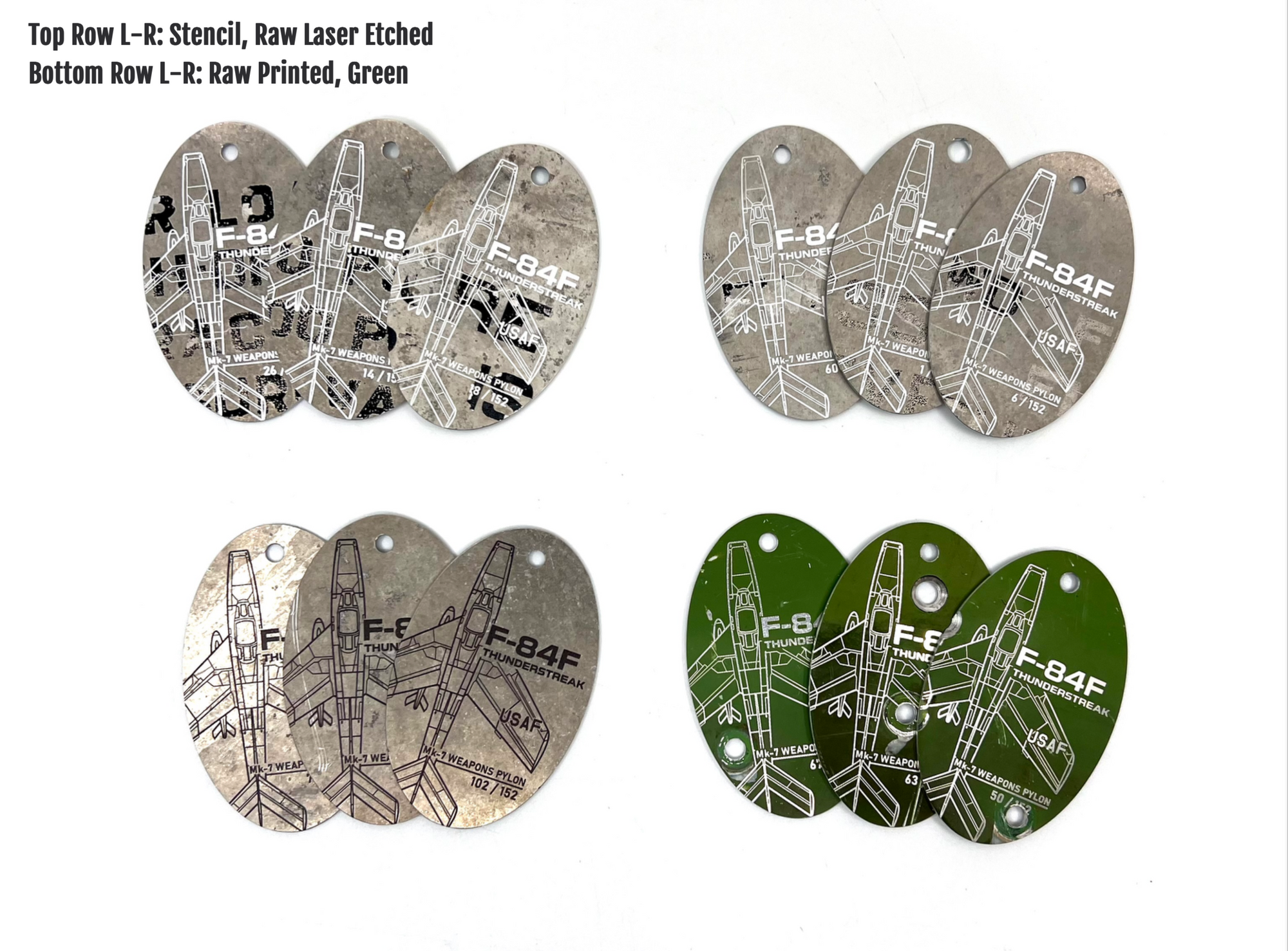 F-84F Thunderstreak Mk-7 Weapons Pylon Tag image 1