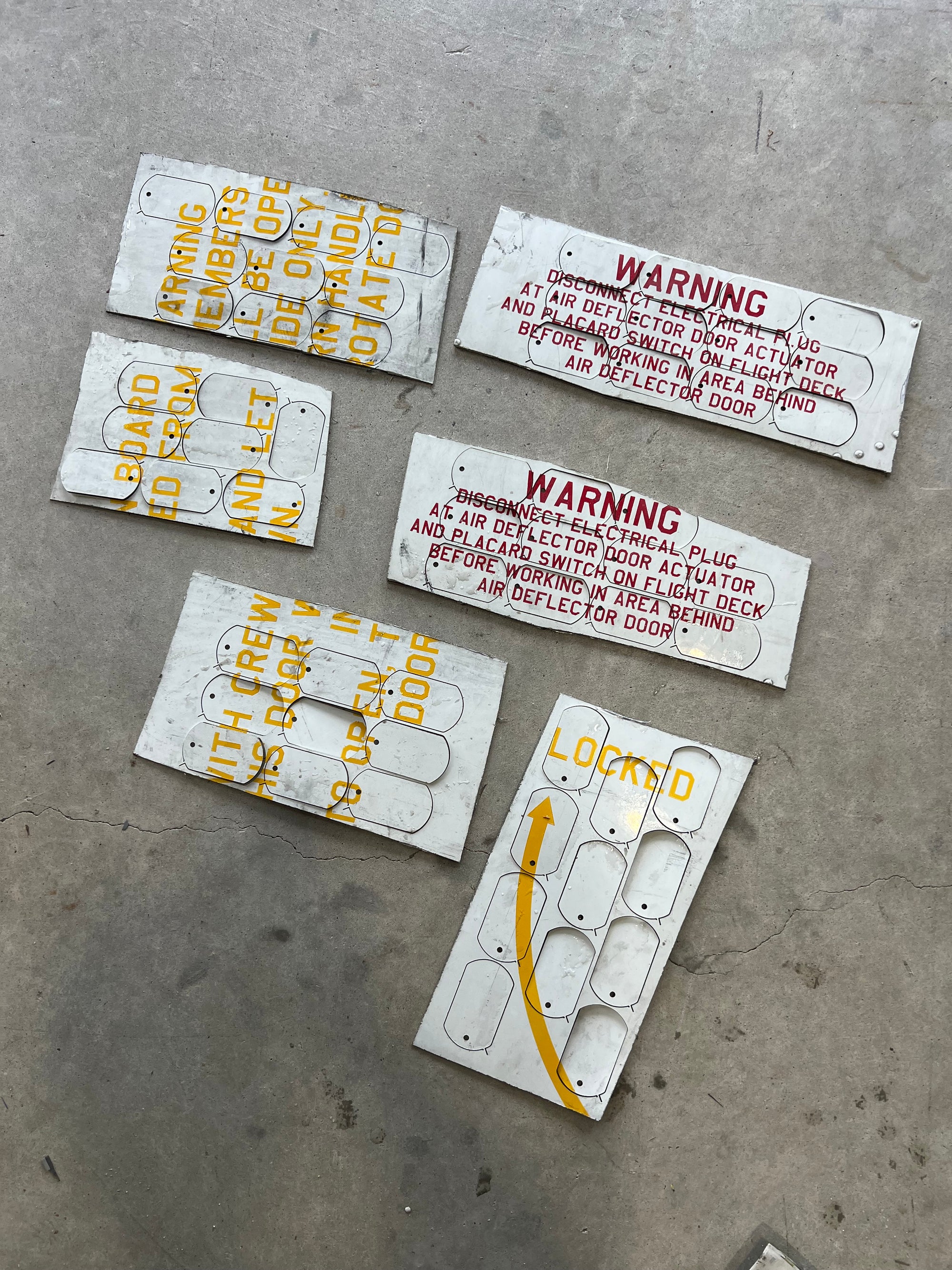 HC-130H Hercules CGNR 1720 Aircraft Tags image 6