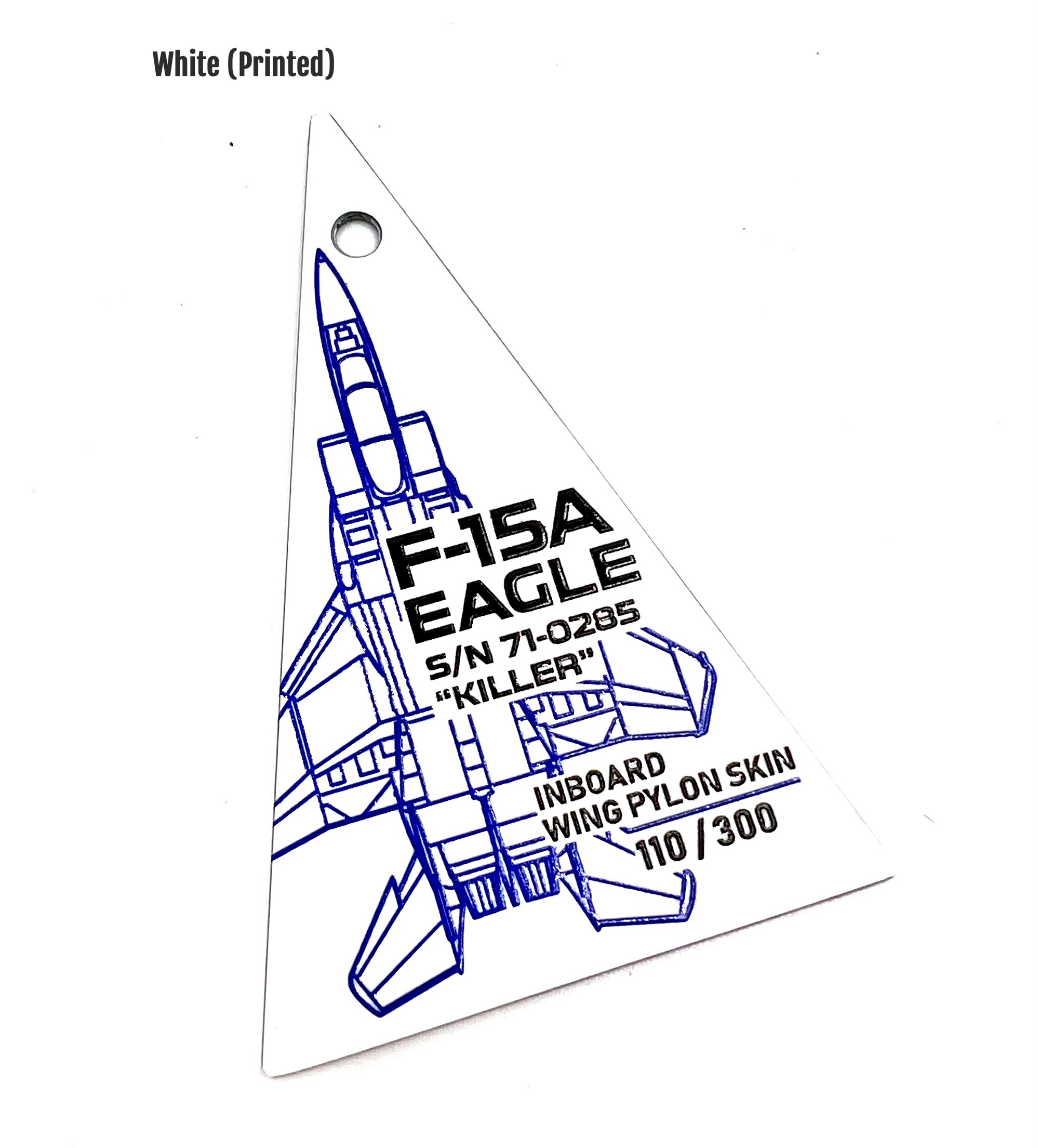 F-15A Eagle 71-0285 "Killer" Inboard Wing Pylon Tag image 3