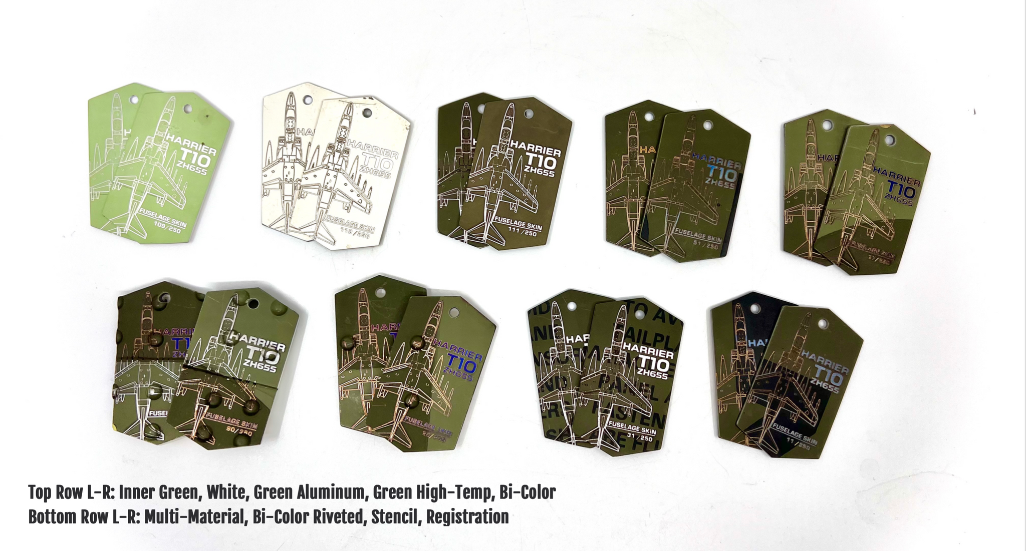 Harrier T10 ZH655 Fuselage Skin Tag image 1