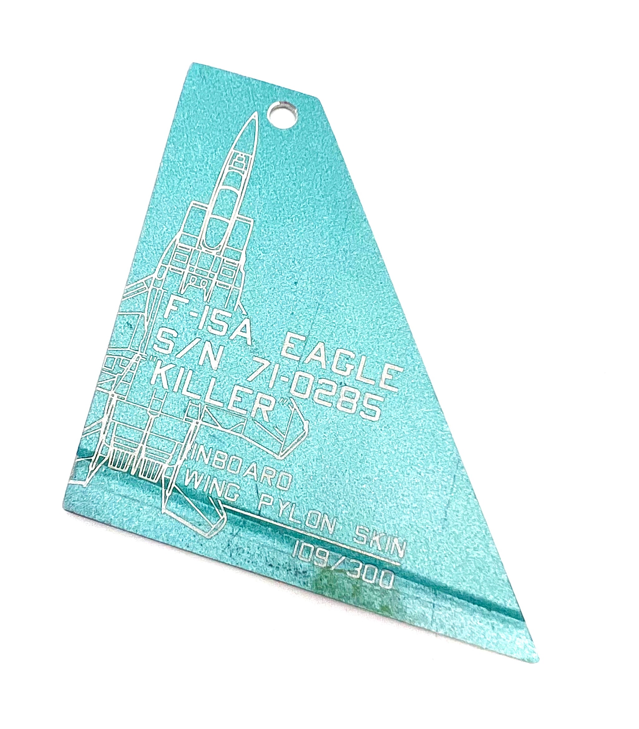 F-15A Eagle 71-0285 "Killer" Inboard Wing Pylon Tag image 7
