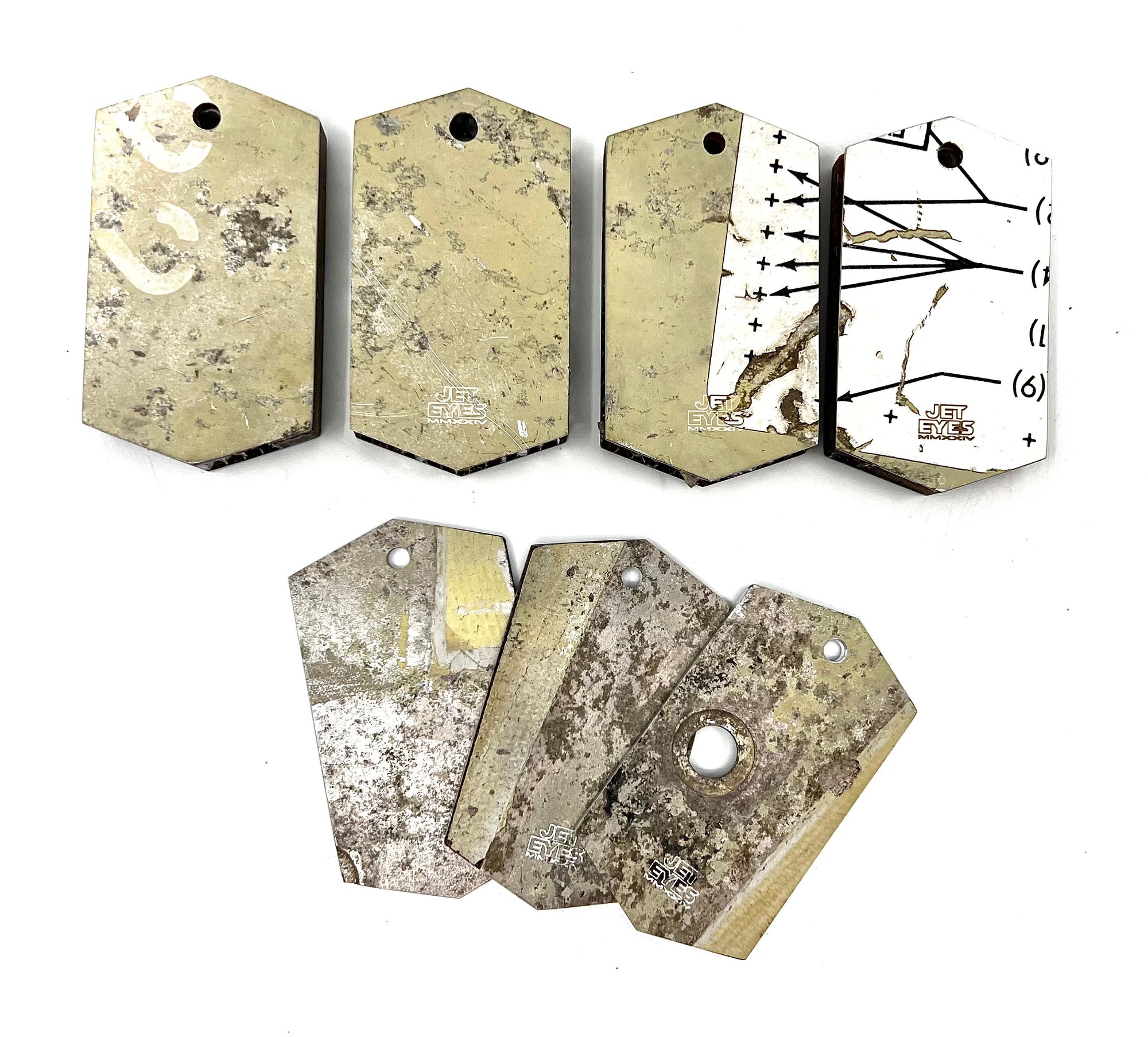 B-58A Hustler 60-1122 Fuselage Skin Tag image 4