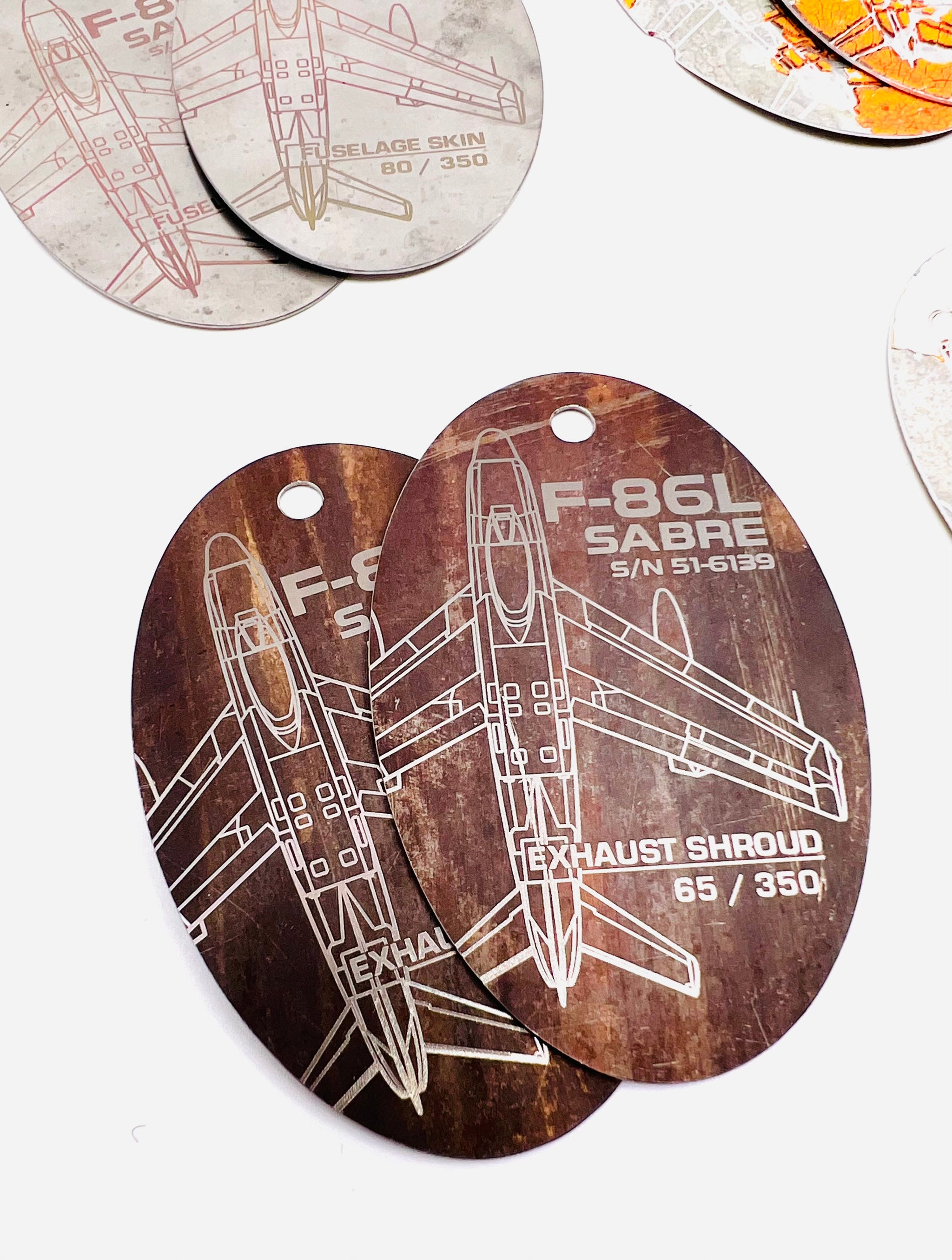F-86L Sabre 51-6139 Aircraft Tag image 5