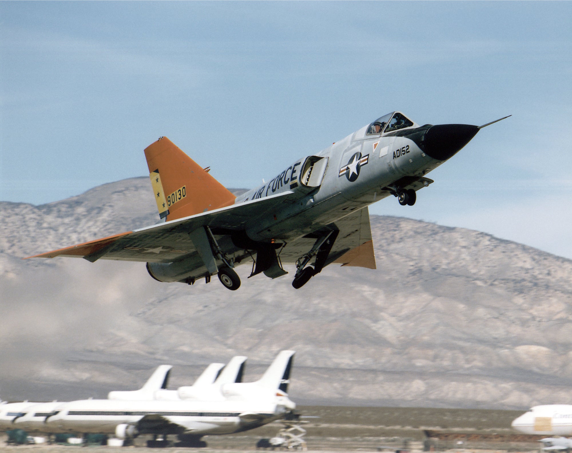 QF-106A Delta Dart 57-2517 Vertical Stabilizer Tag image 6