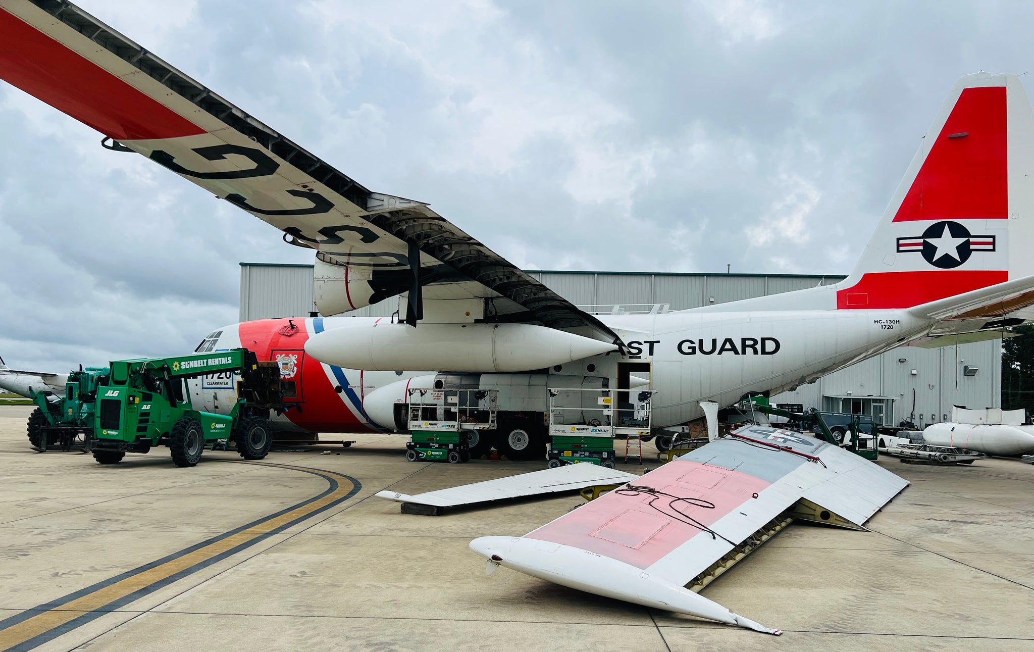 HC-130H Hercules CGNR 1720 Aircraft Tags image 3