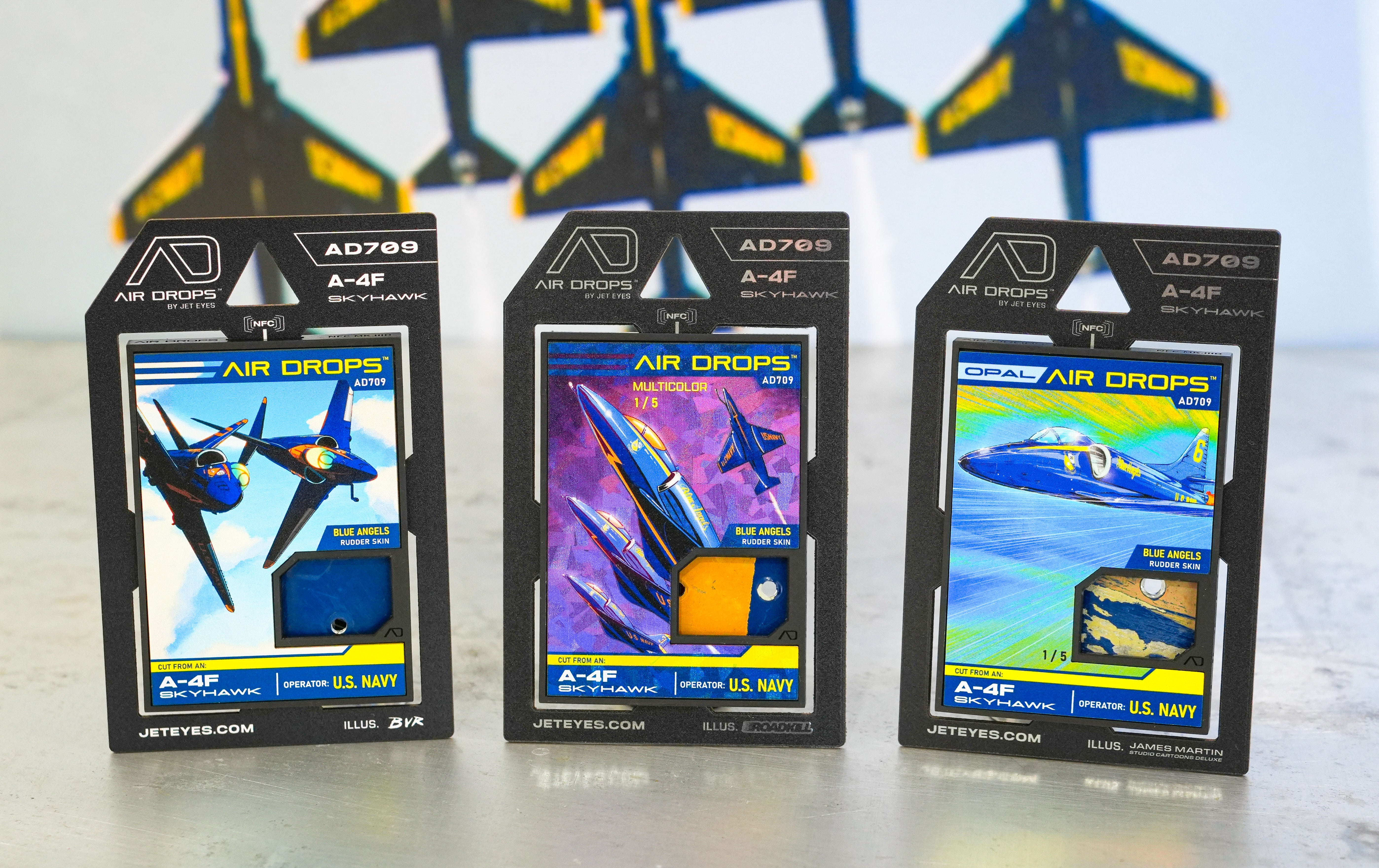 Air Drops: U.S. Navy Blue Angels A-4F Skyhawk (AD709)