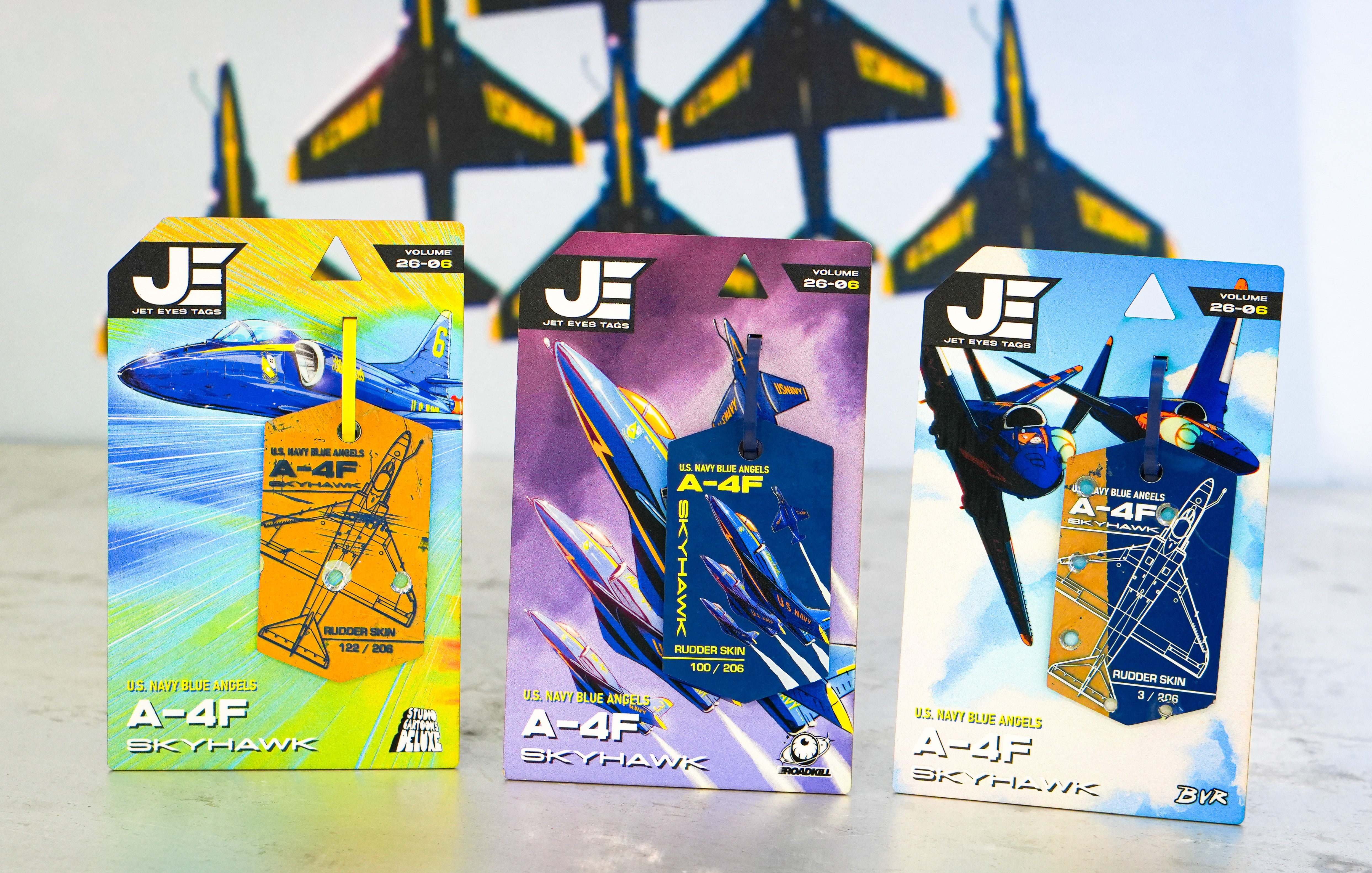 米海軍 対潜哨戒機 S-3 ヴァイキング タグ キーホルダー JETEYES JET EYES