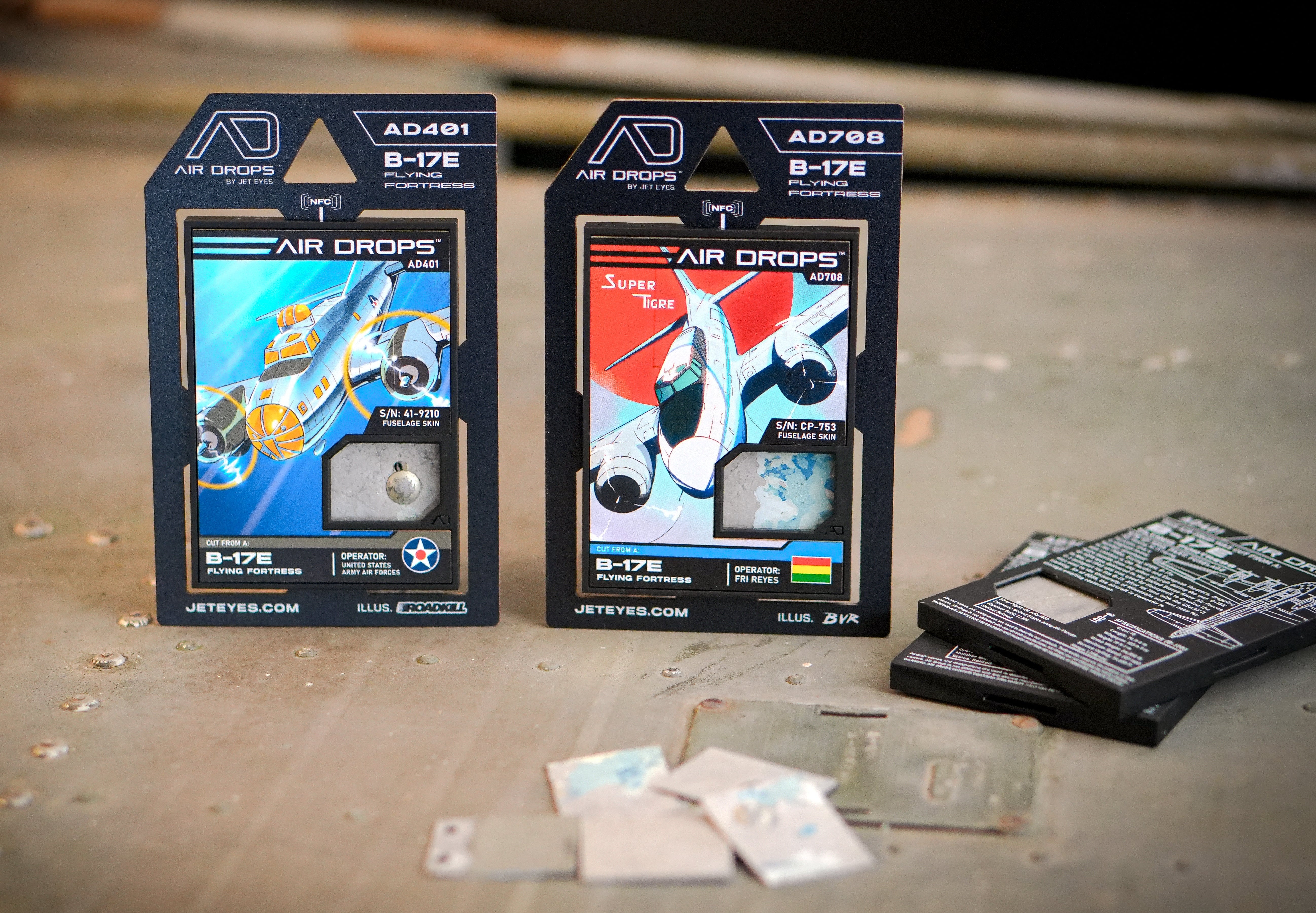 Air Drops: B-17E Flying Fortress (AD401 + AD708)