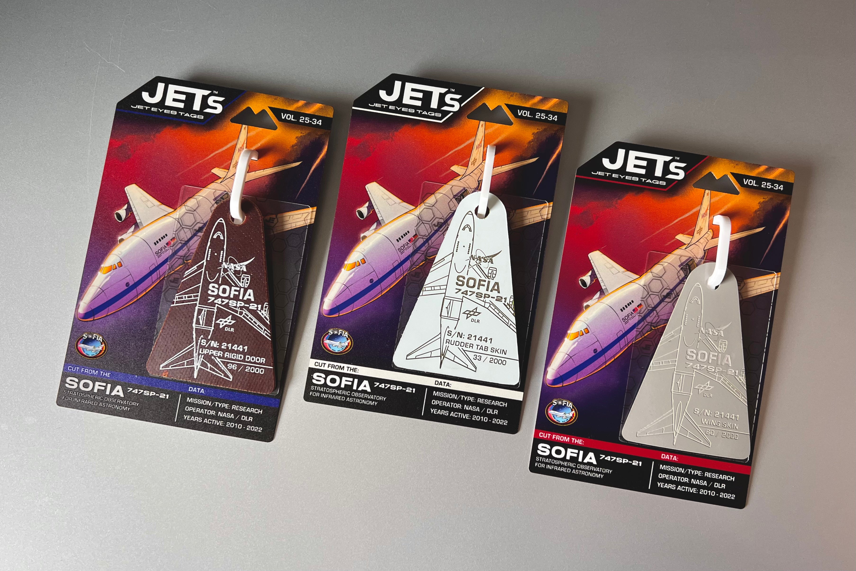 JETs Vol. 25-34: SOFIA 747SP
