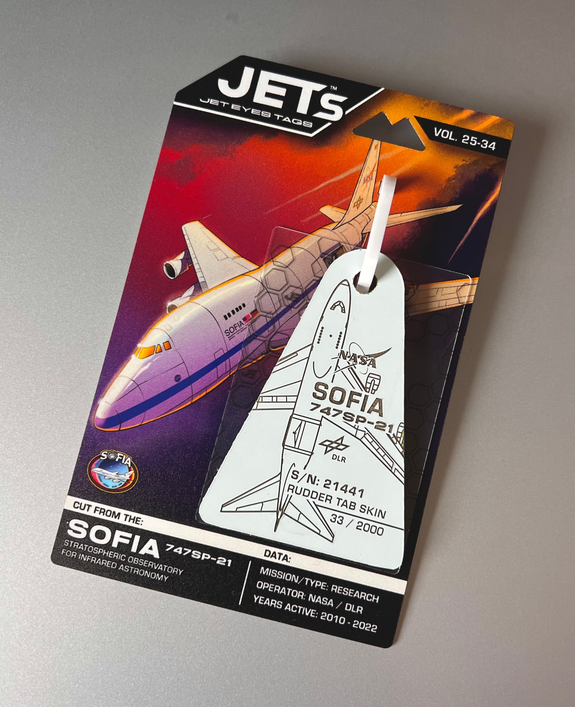 JETs Vol. 25-34: SOFIA 747SP