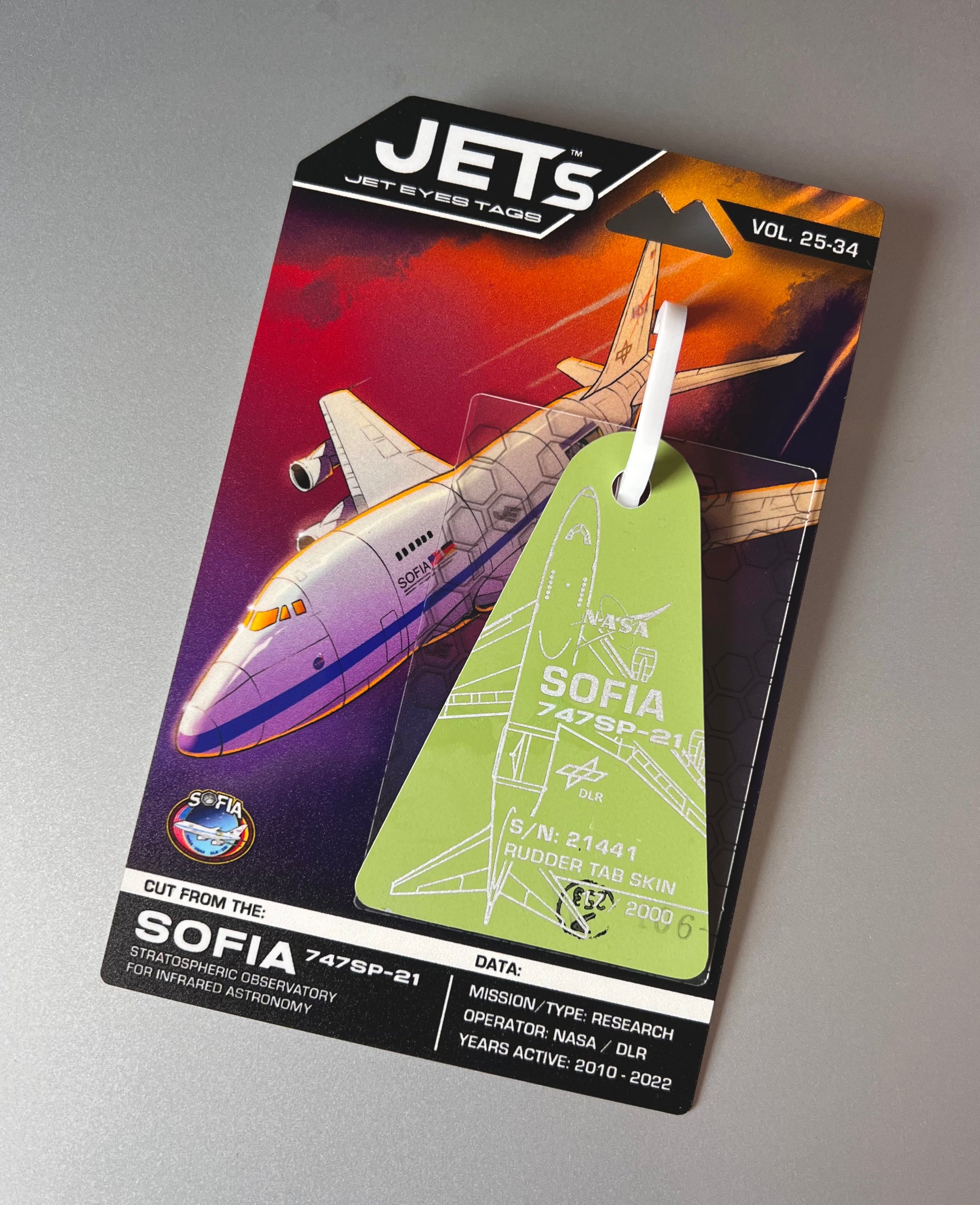 JETs Vol. 25-34: SOFIA 747SP