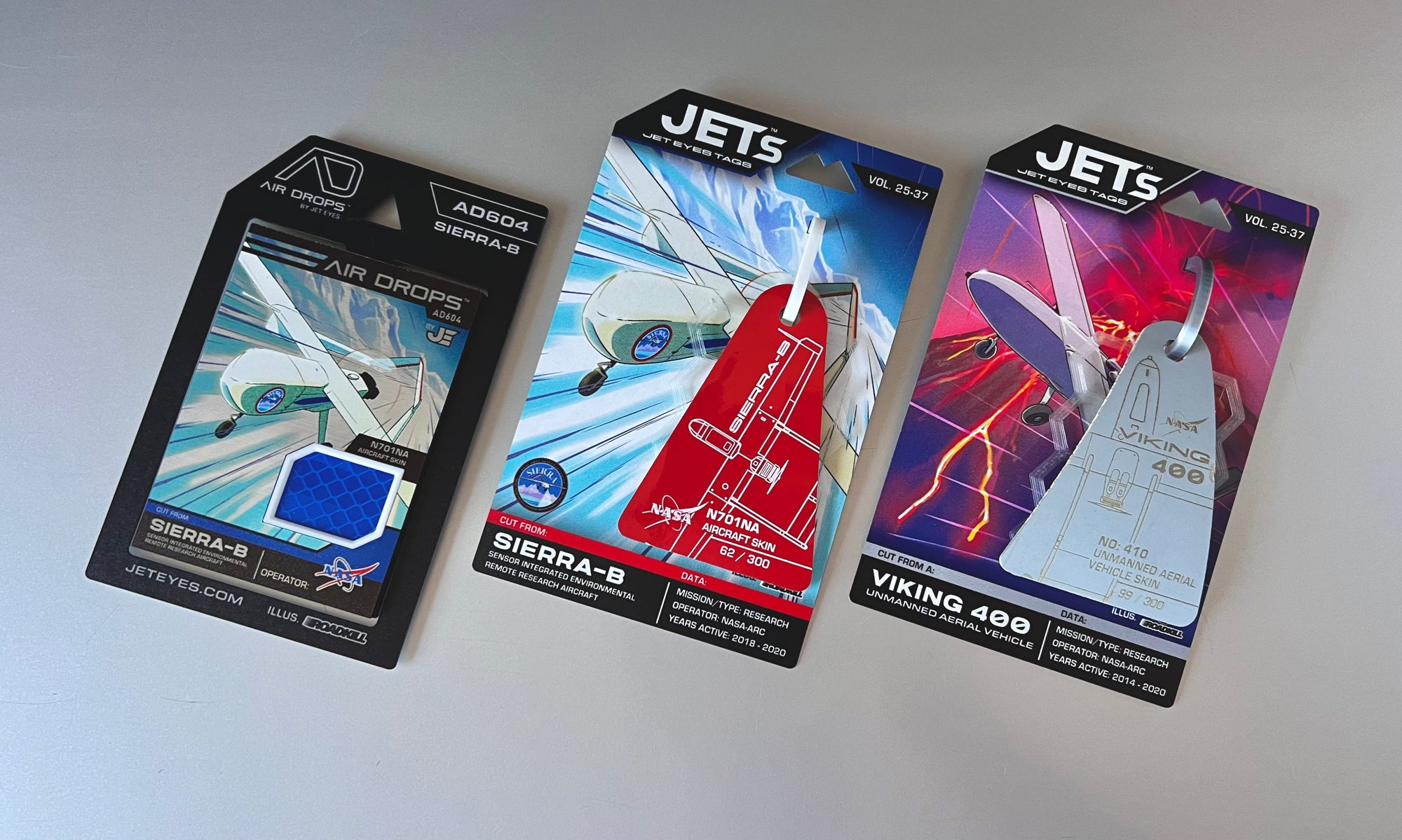 JETs Vol. 25-37 NASA SIERRA-B + Viking 400 UAV