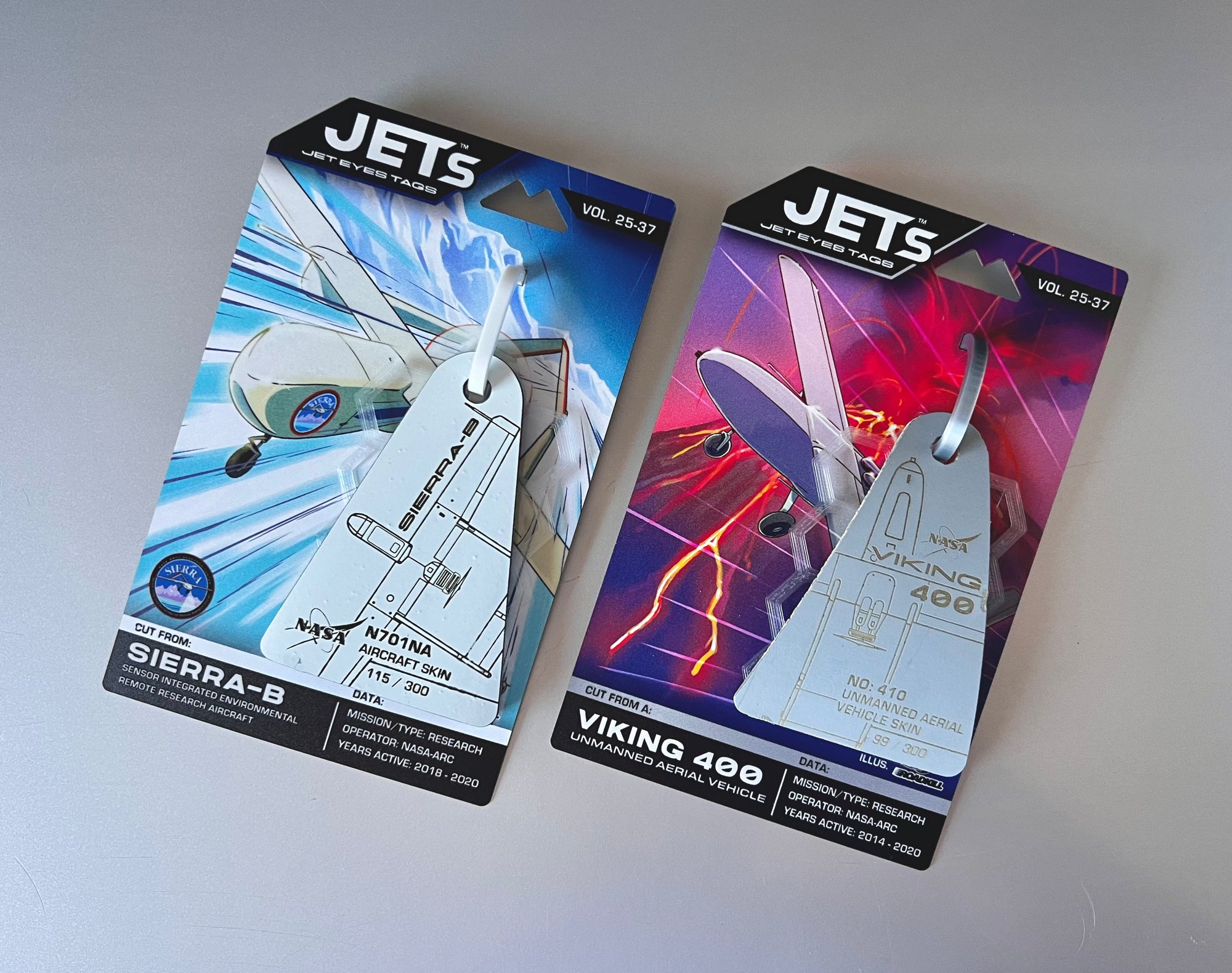 JETs Vol. 25-37 NASA SIERRA-B + Viking 400 UAV