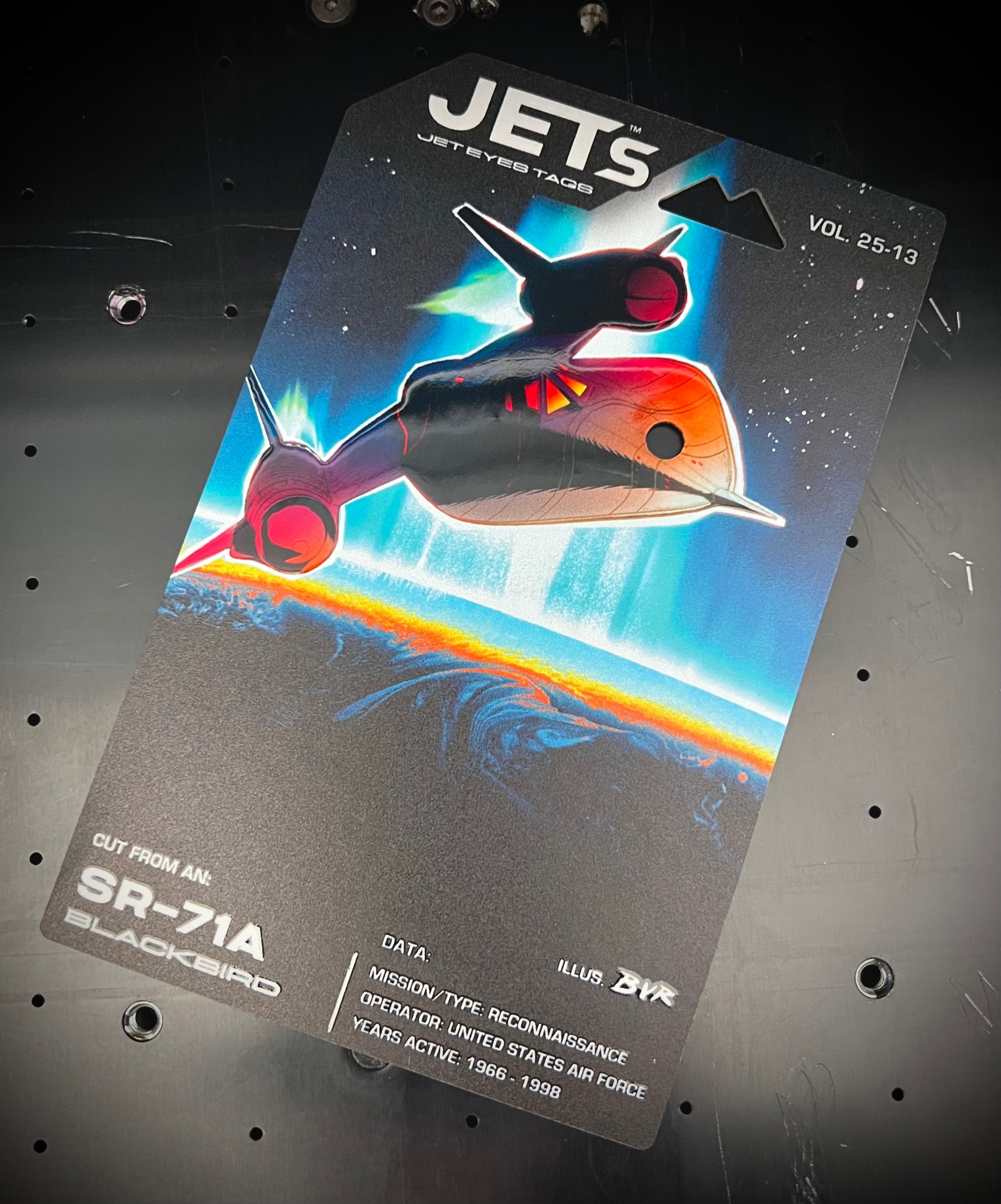 JETs Vol. 25-13: SR-71 Blackbird Fuselage Skin - SUPER CUSTOM ORDERS ONLY