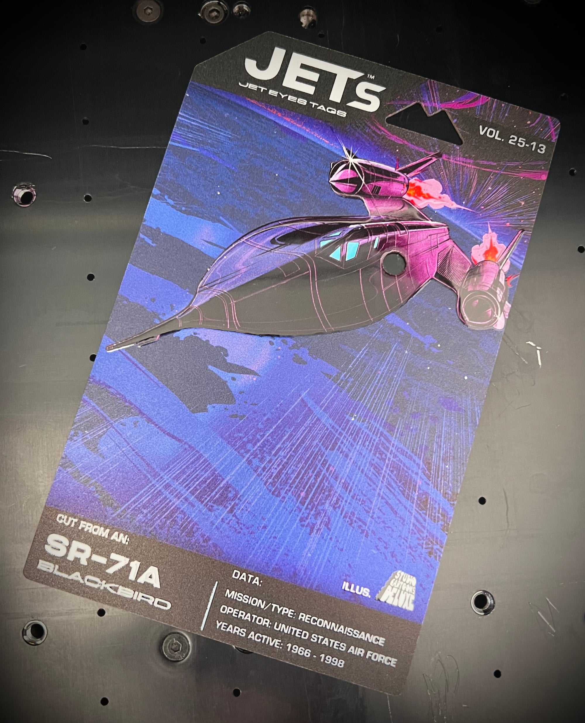 JETs Vol. 25-13: SR-71 Blackbird Fuselage Skin - SUPER CUSTOM ORDERS ONLY