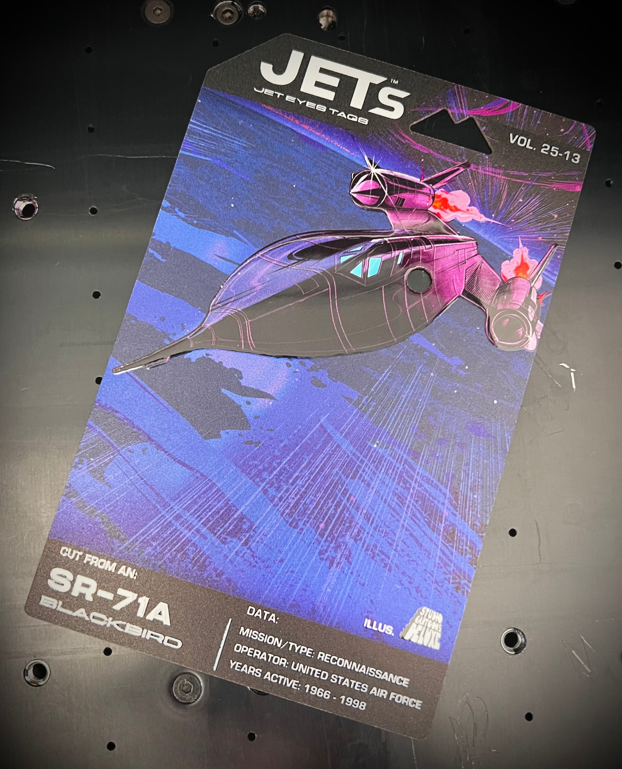 JETs Vol. 25-13: SR-71 Blackbird Fuselage Skin - SUPER CUSTOM ORDERS ONLY