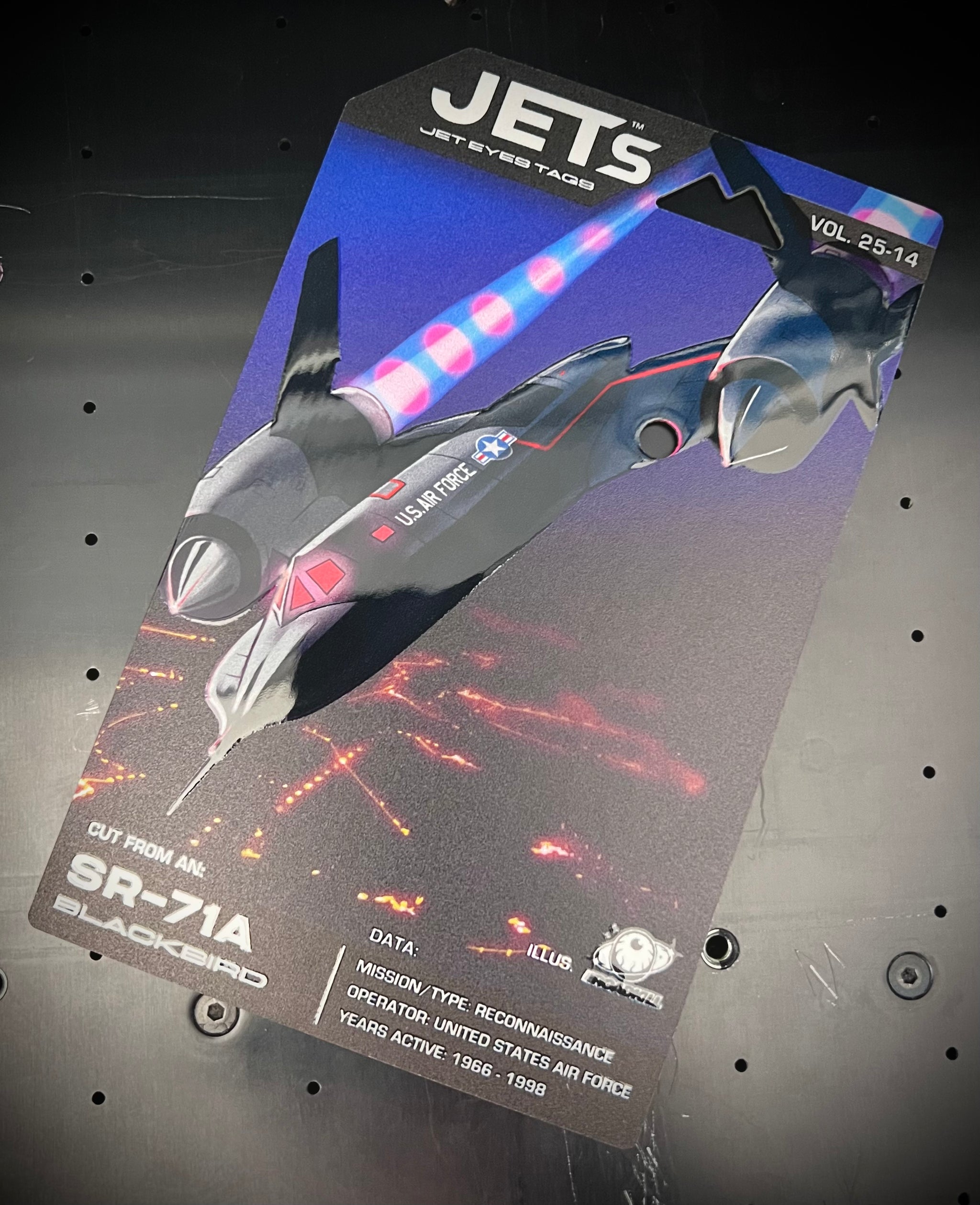 JETs Vol. 25-14: SR-71A Blackbird S/N 61-7954 - SUPER CUSTOM ORDERS ONLY