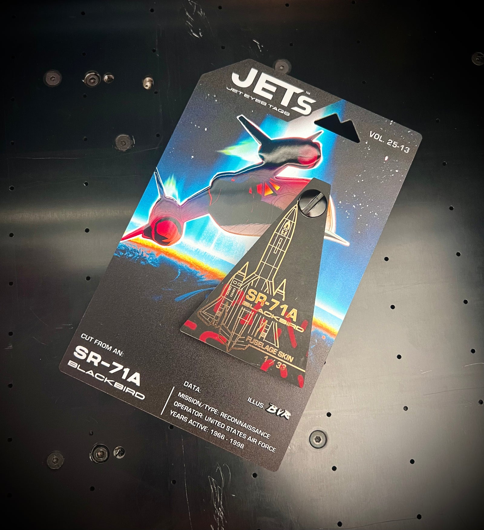 JETs Vol. 25-13: SR-71 Blackbird Fuselage Skin - SUPER CUSTOM ORDERS ONLY