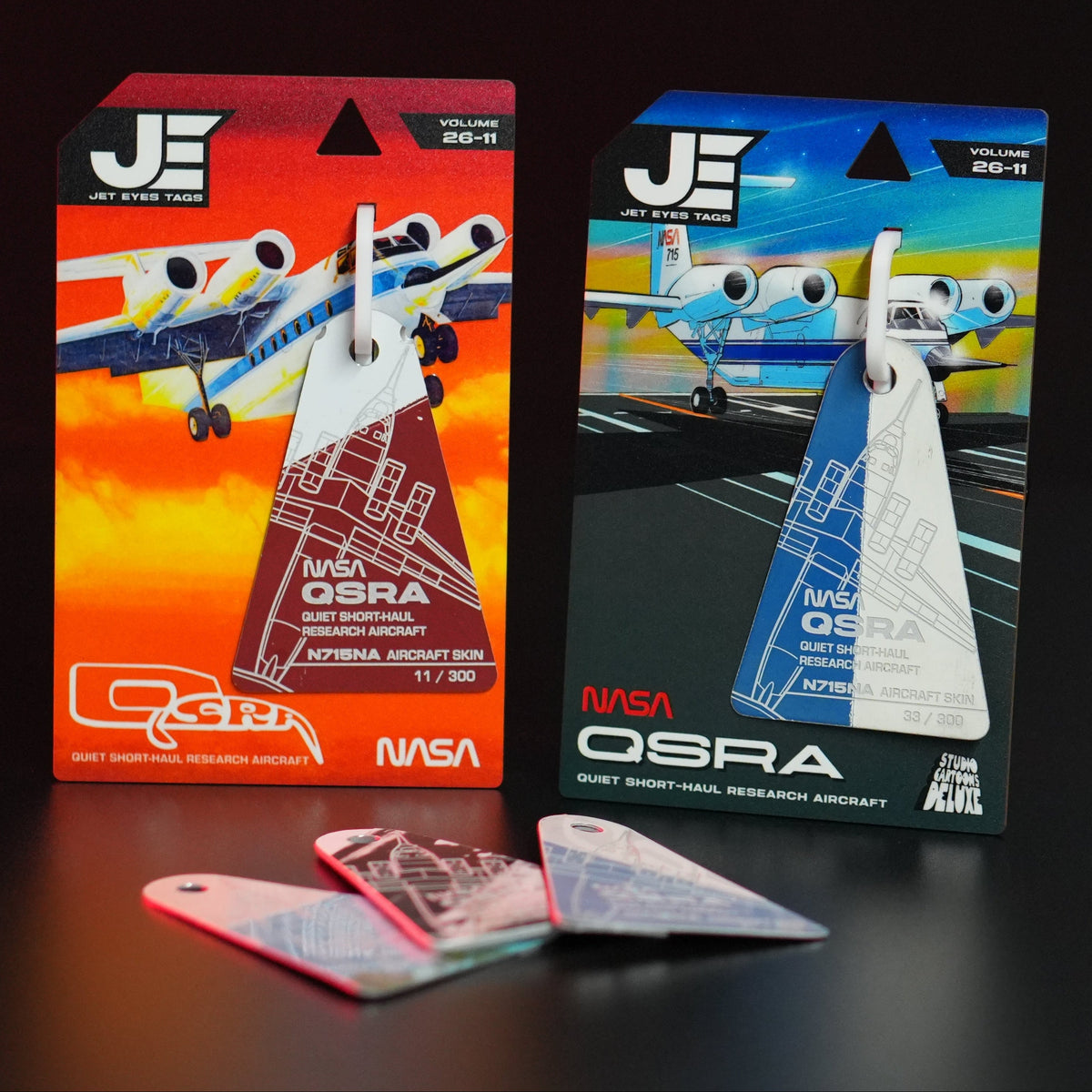 Mini Jet In Eyes JETs Vol. 26-11: NASA QSRA – JET EYES