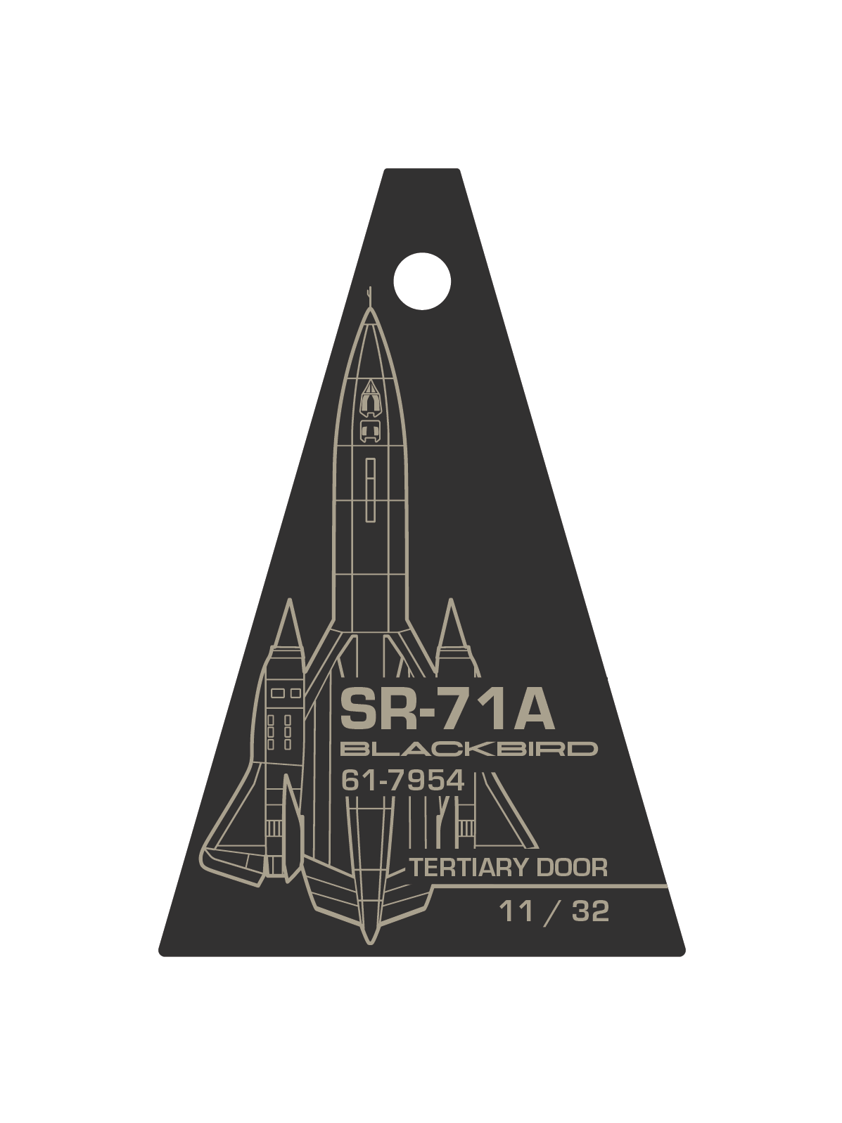JETs Vol. 25-14: SR-71A Blackbird S/N 61-7954 - SUPER CUSTOM ORDERS ONLY
