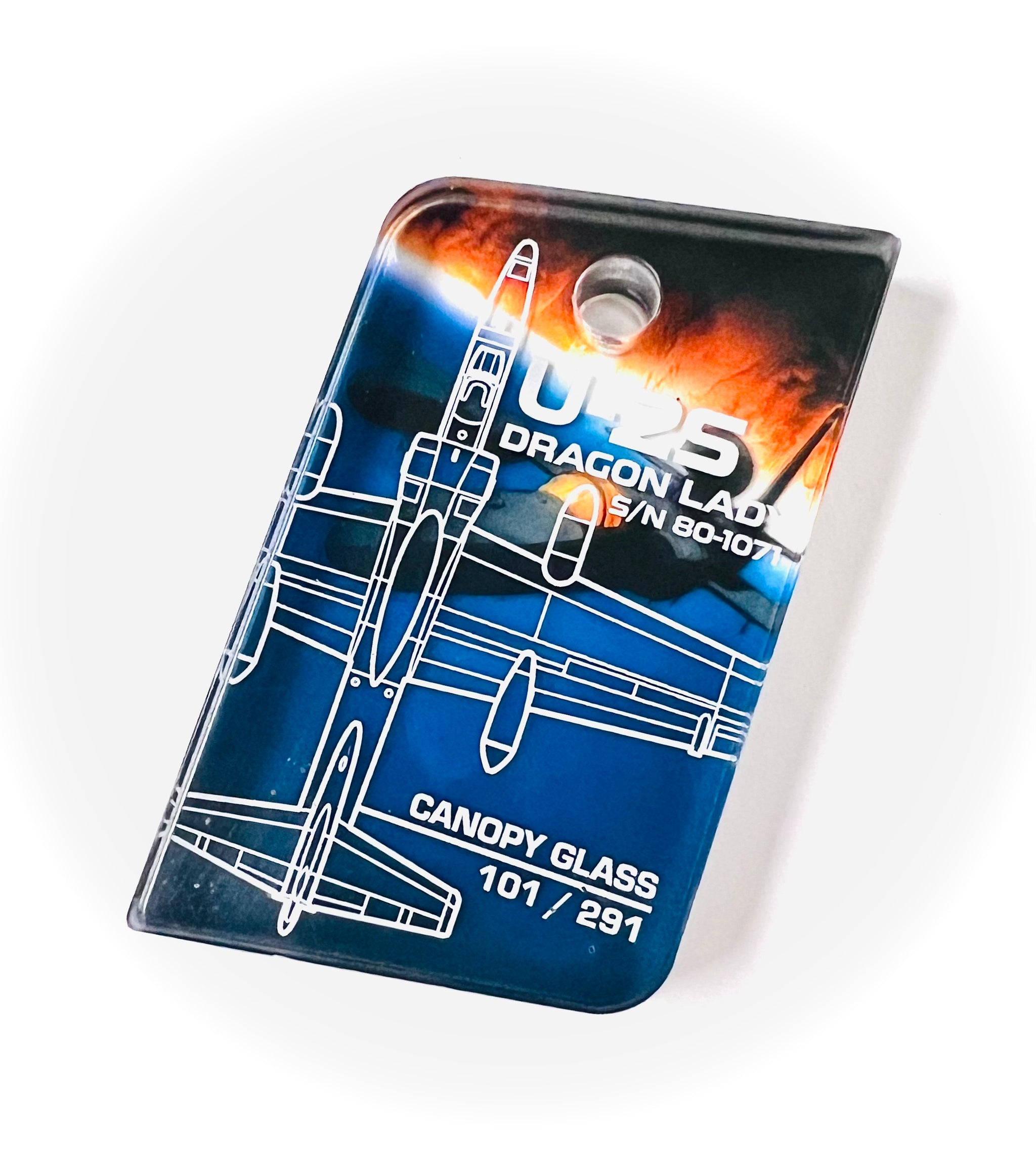 U-2S Dragon Lady 80-1071 Canopy Tag image 3