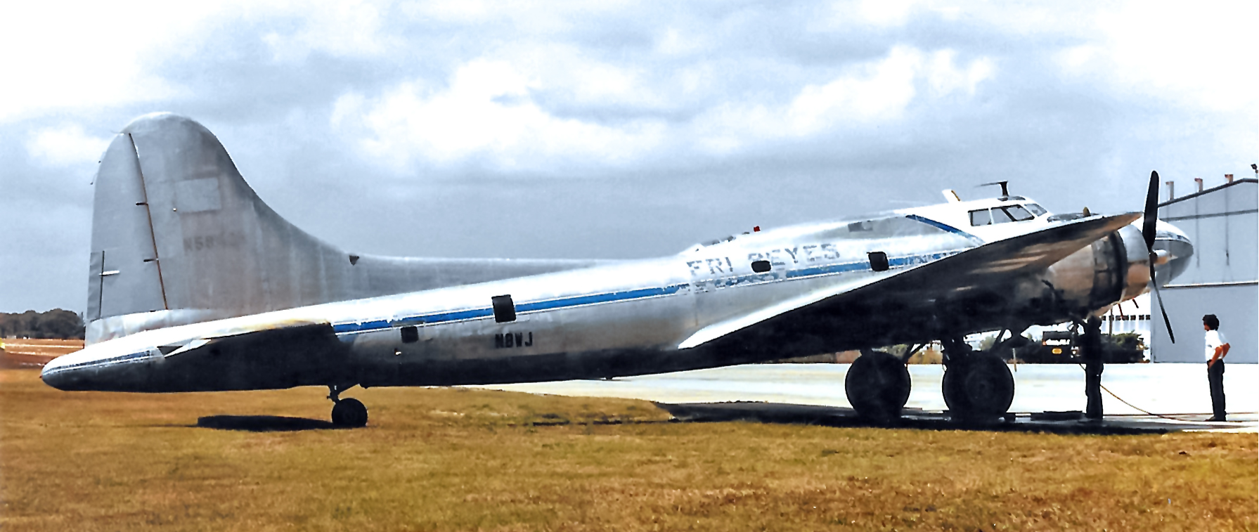 B-17E Flying Fortress 41-9210 USAAF Fuselage Tag image 9