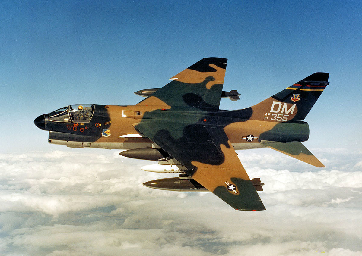 A-7D Corsair II 70-1031 + 70-0987 Fuselage Tags image 7