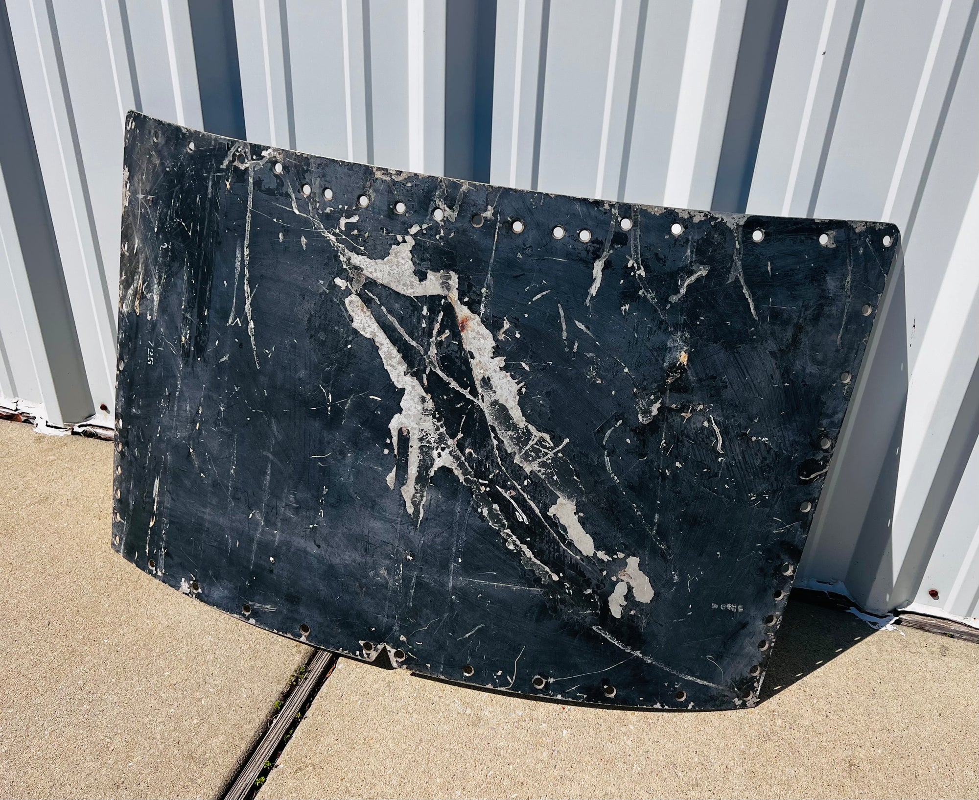 B-58A Hustler 60-1122 Fuselage Skin Tag image 6