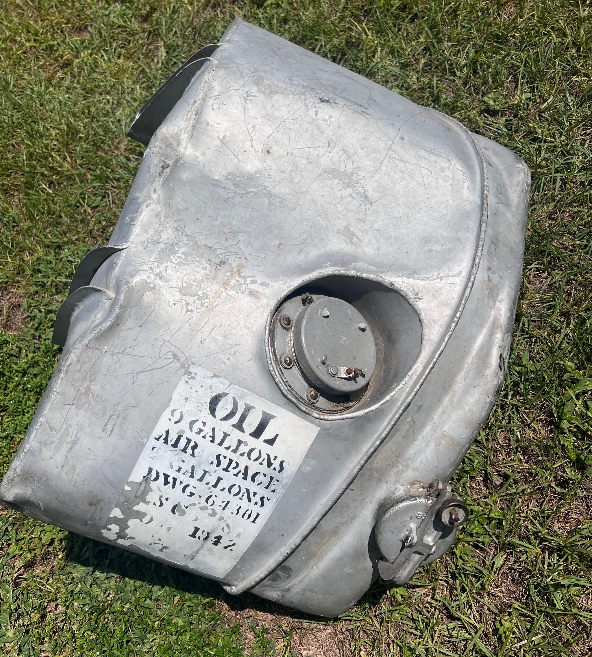 Westland Lysander Mk.III Oil Tank Skin Tag image 4