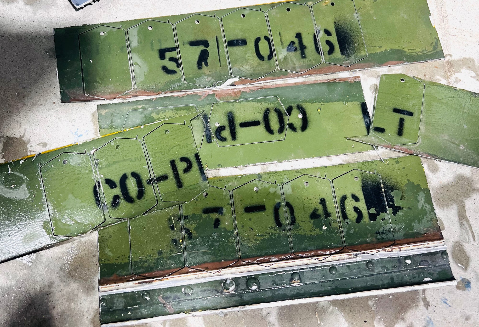 B-52F Stratofortress 57-0046 Co-Pilot Escape Hatch Tag image 5